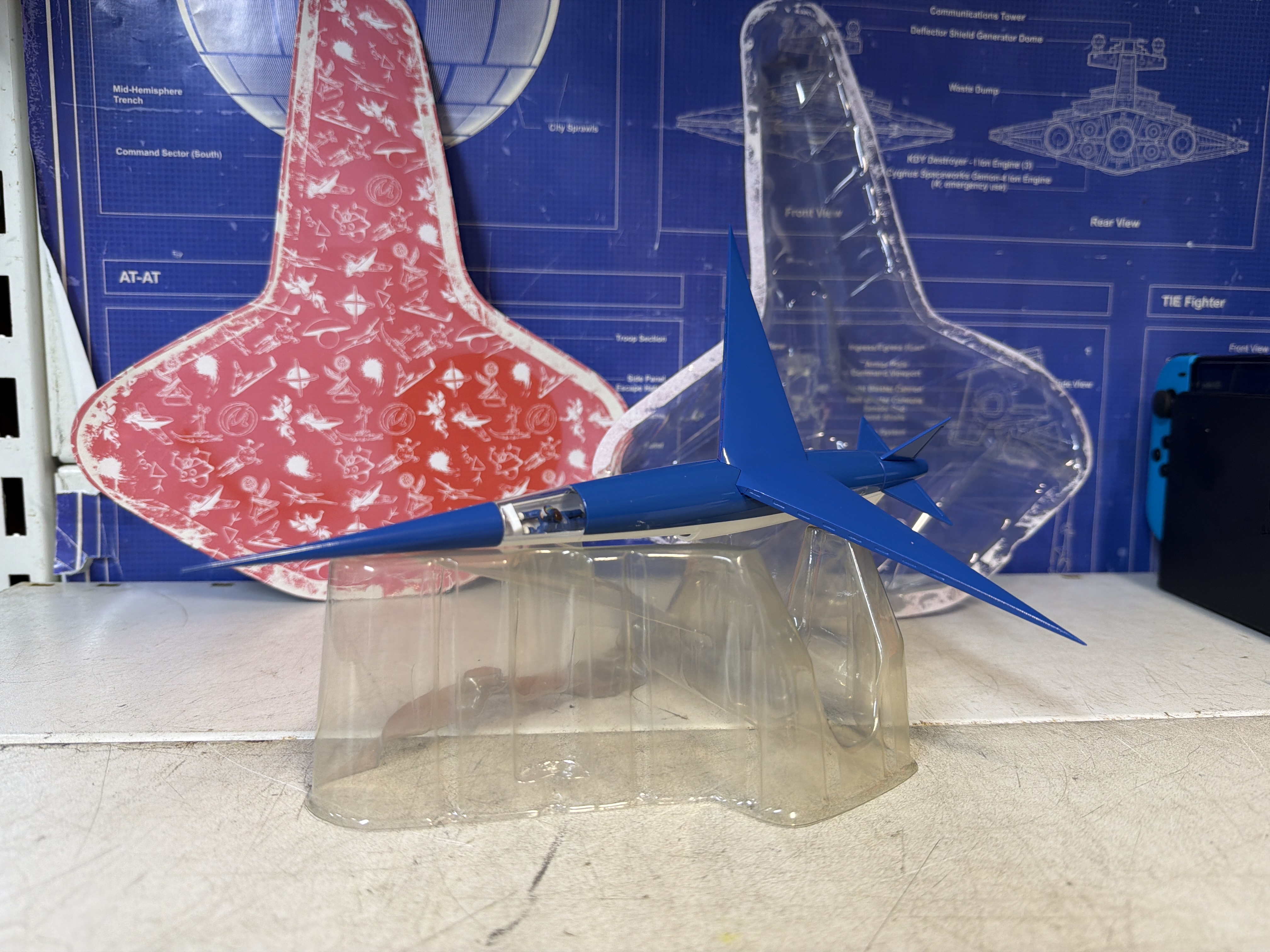 Maquette avion supersonique Concorde