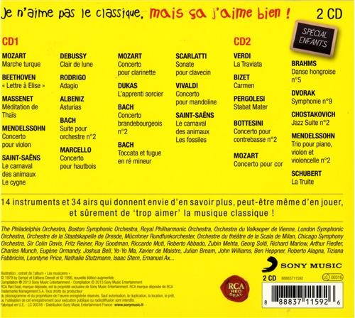 Je n'aime pas le classique - Enfants 2 CD
