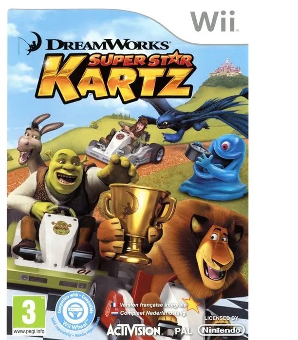 DreamWorks Super Star Kartz Wii