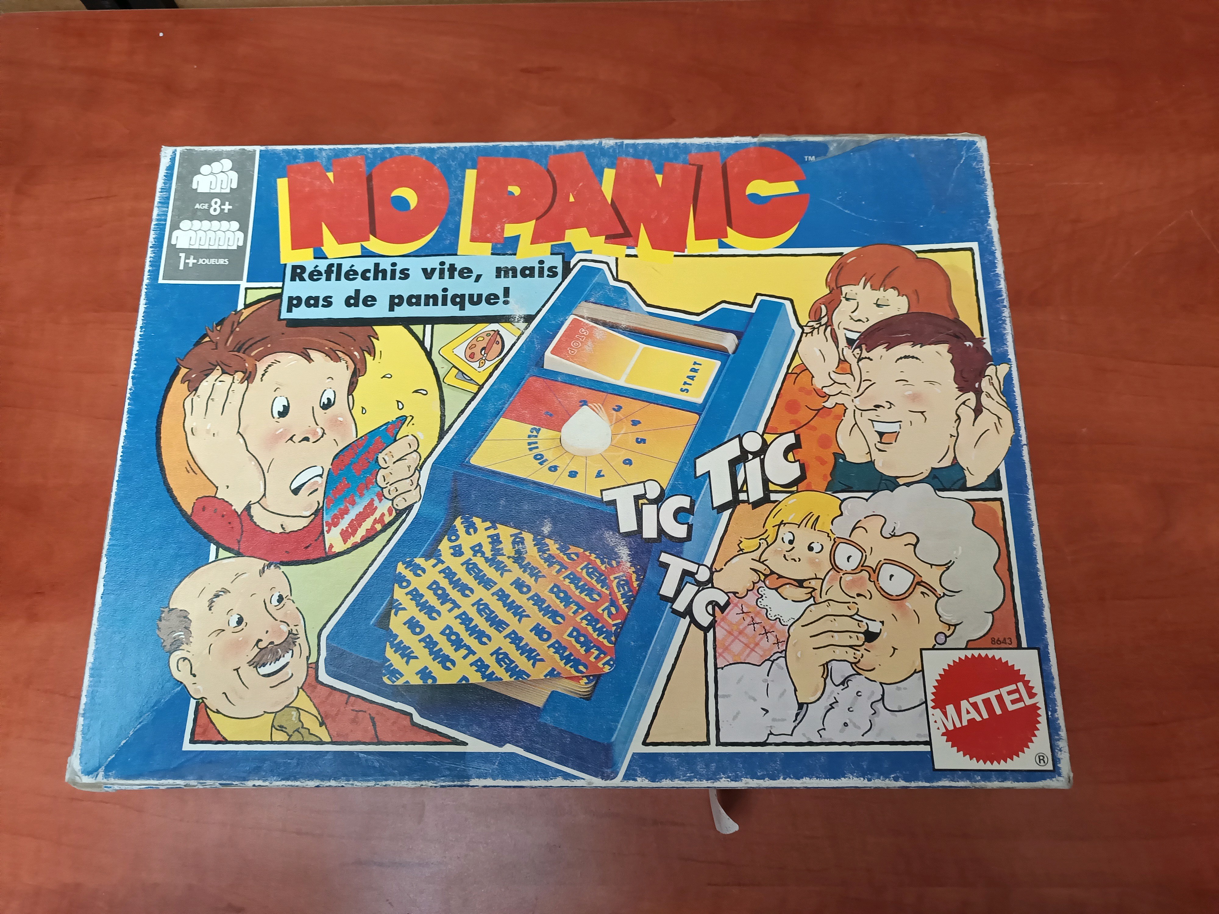 Mattel No Panic - jeu de société (version française)