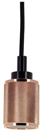 Suspension Xanlite SDV03EP E27 aluminium cuivré rosé