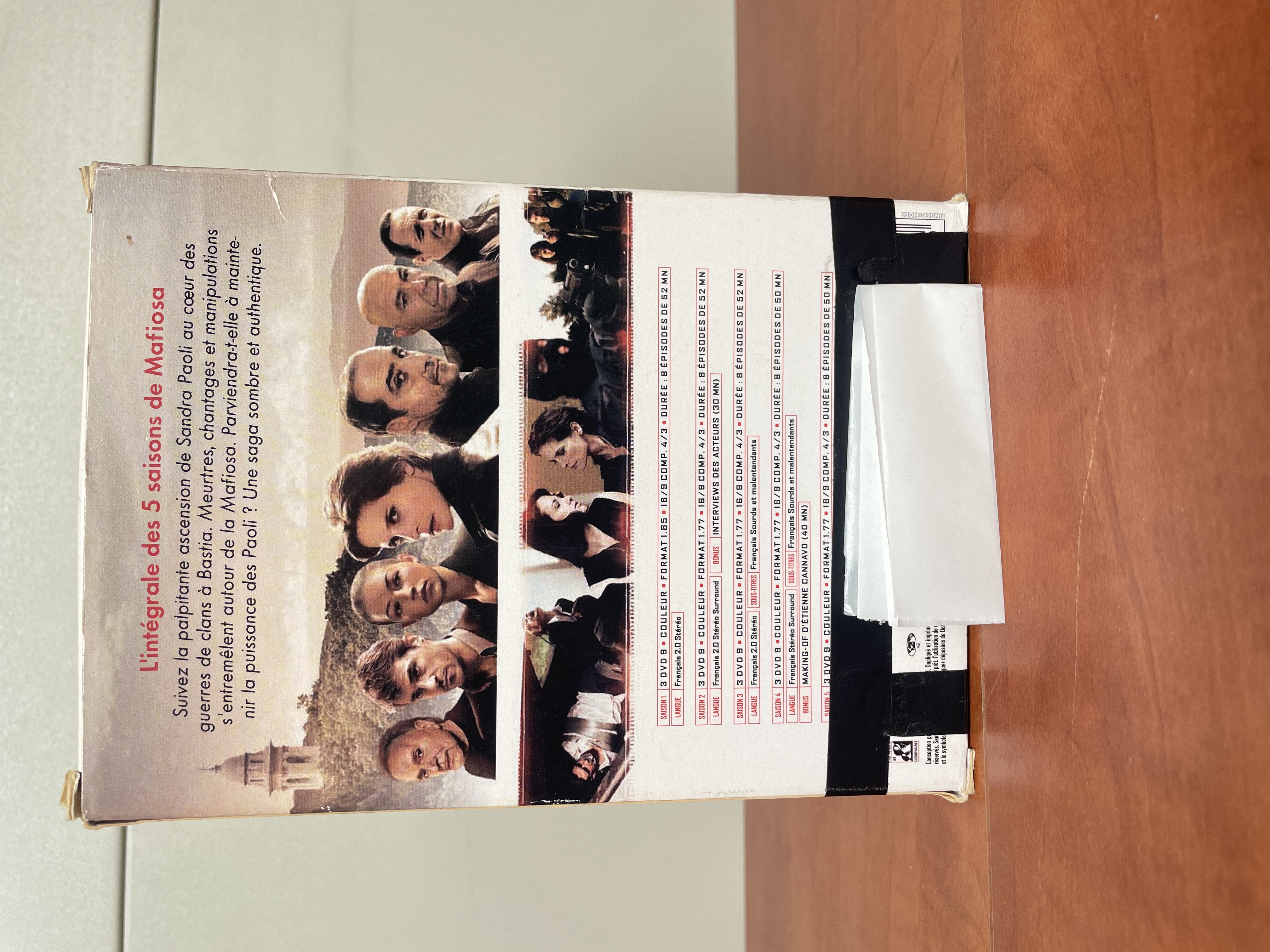 Coffret DVD Mafiosa l'intégrale saisons 1 à 5 StudioCanal — photo 2