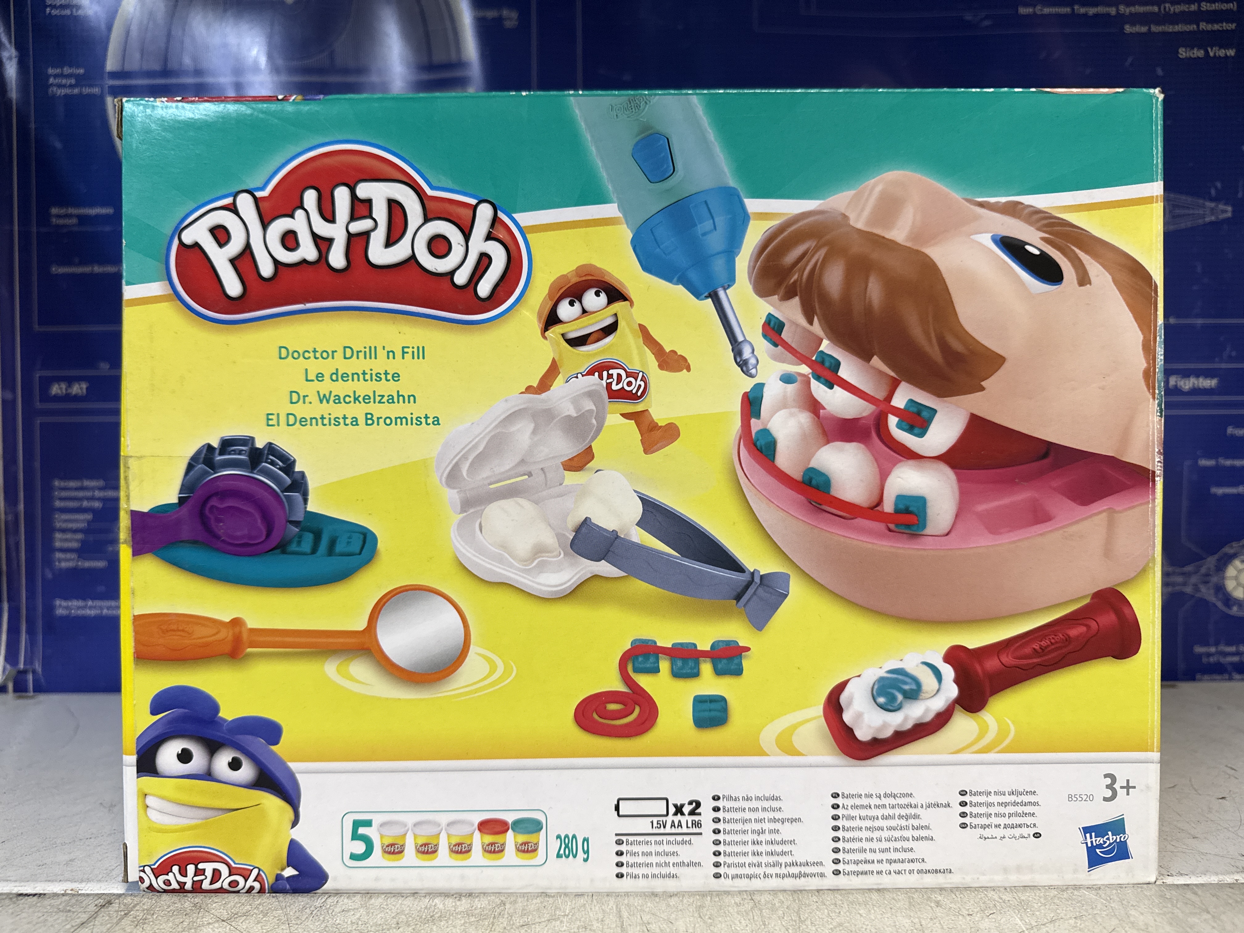 Play-Doh Doctor Drill 'n Fill – Le Dentiste (set pâte à modeler)