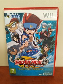 Beyblade Metal Fusion Counter Leone + toupie - Nintendo Wii