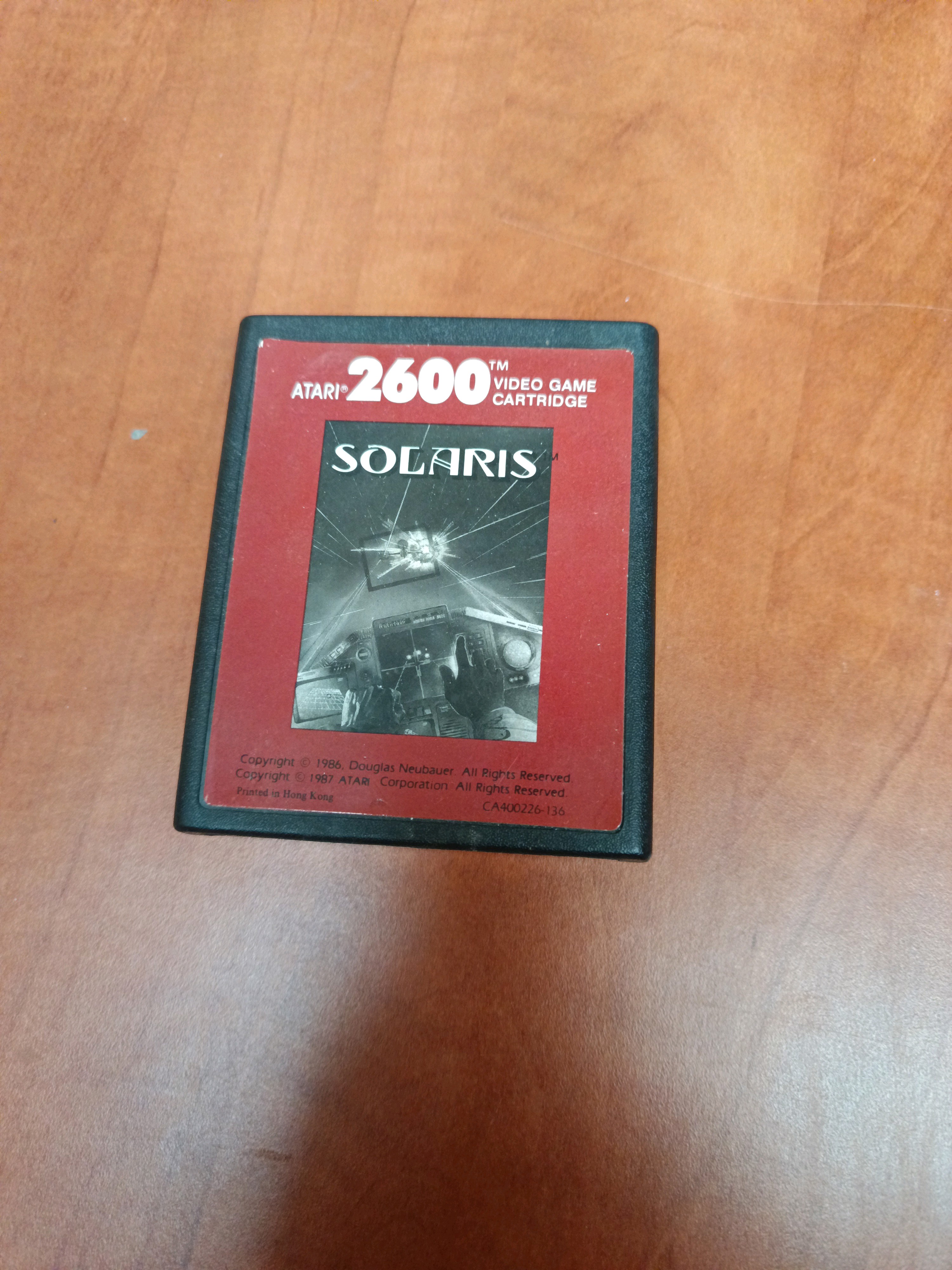 Atari 2600 - Solaris (cartouche de jeu)