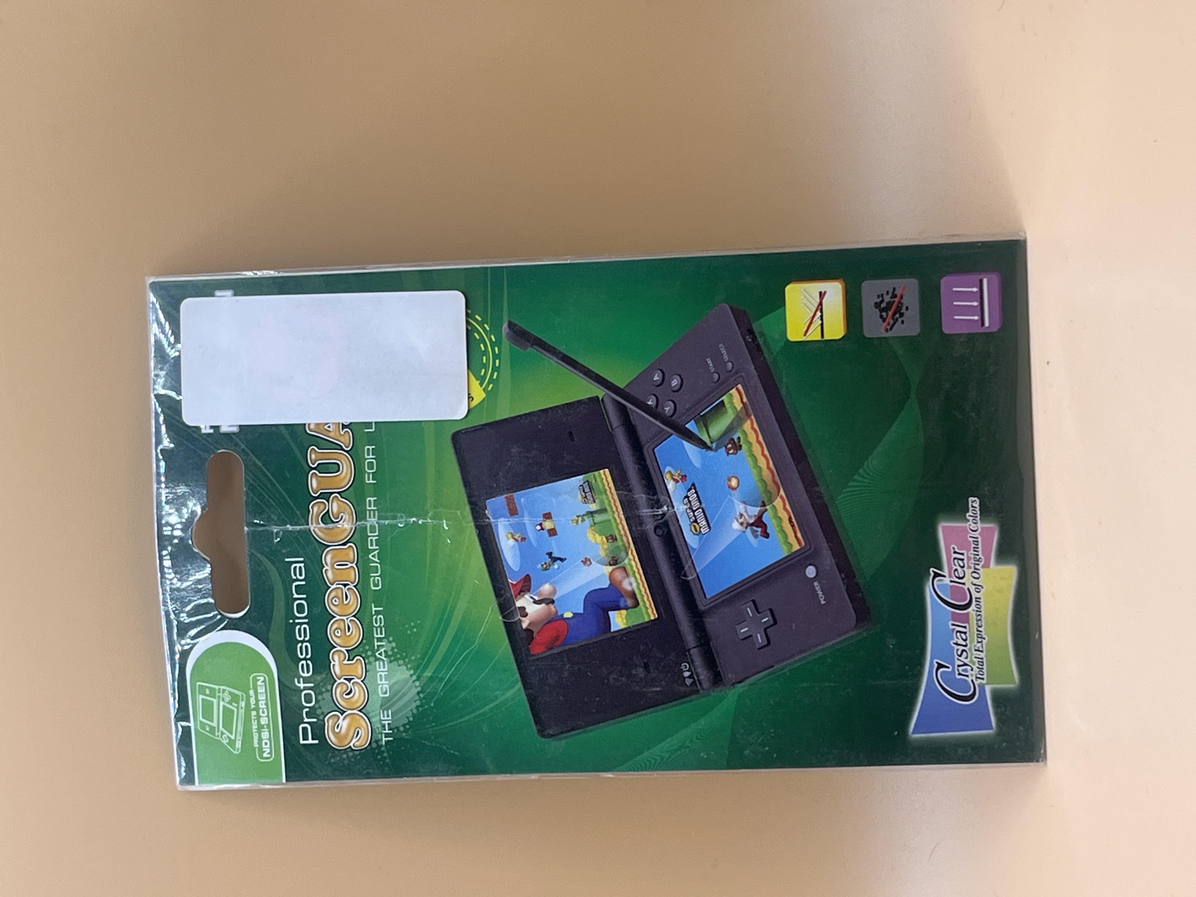 Protecteur d’écran Crystal Guard Professional Screen Guard pour Nintendo DS Lite