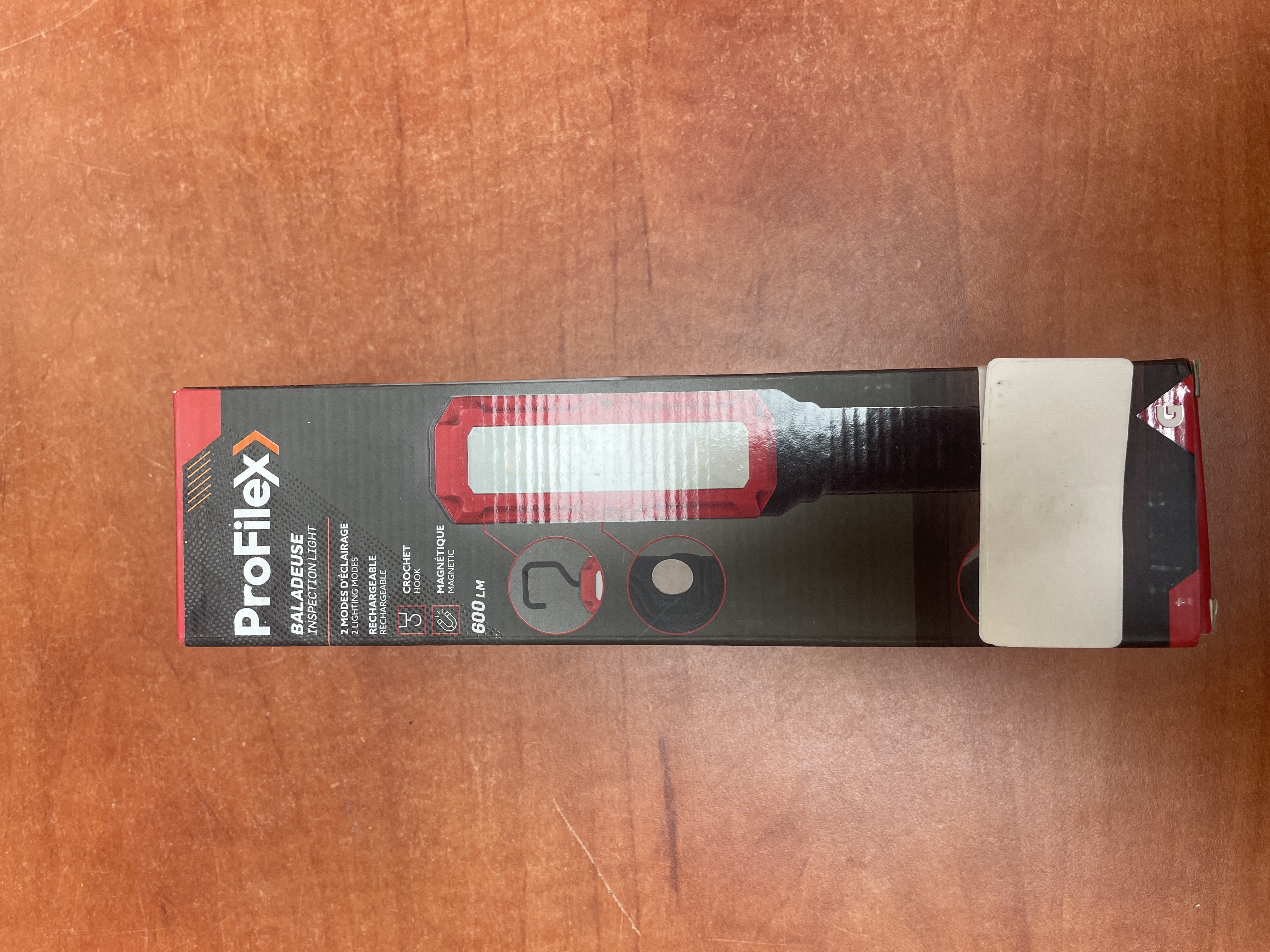 Baladeuse LED rechargeable ProFilex 600 lm