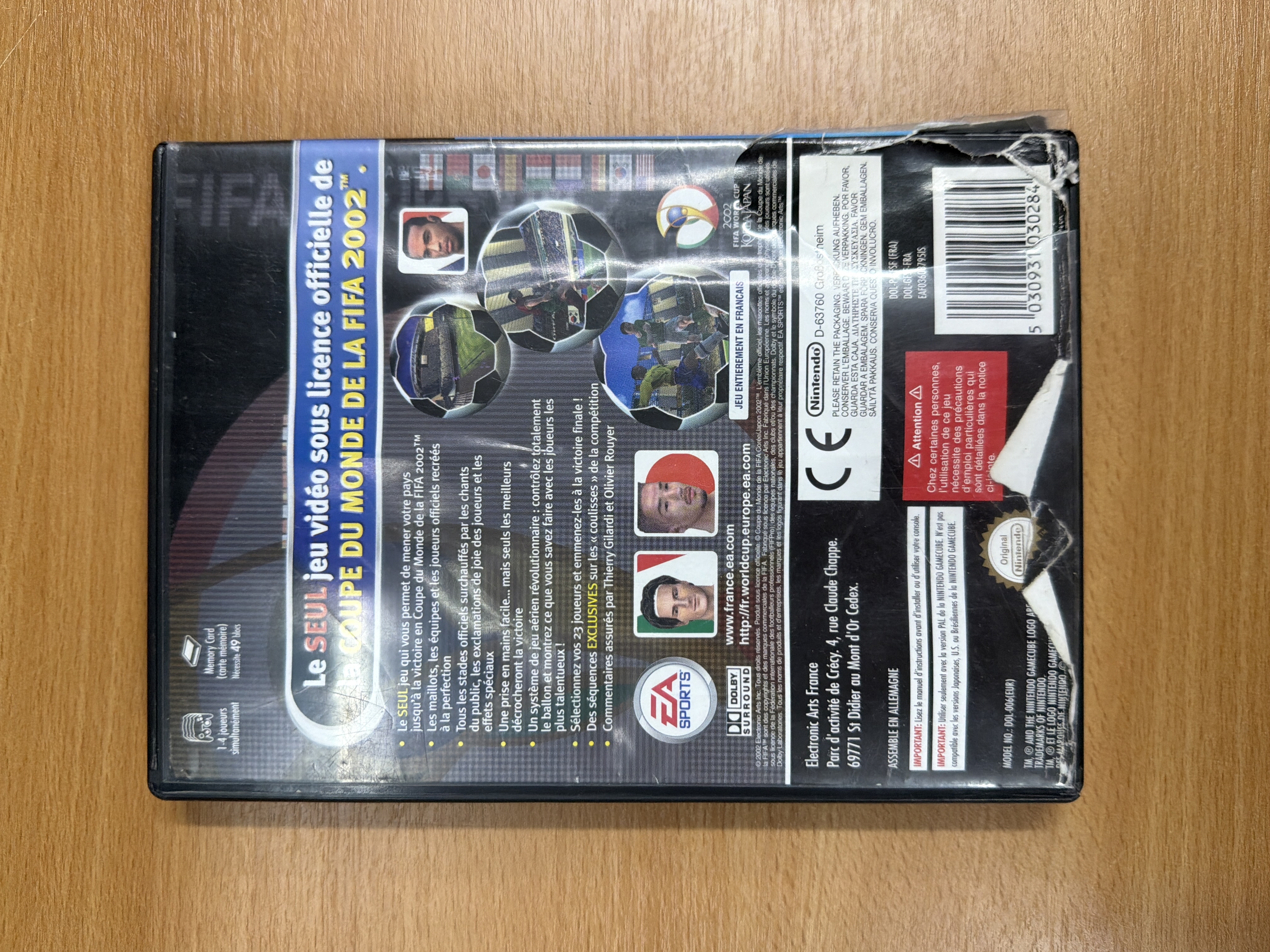 Coupe du Monde FIFA 2002 GameCube PAL FR — photo 3