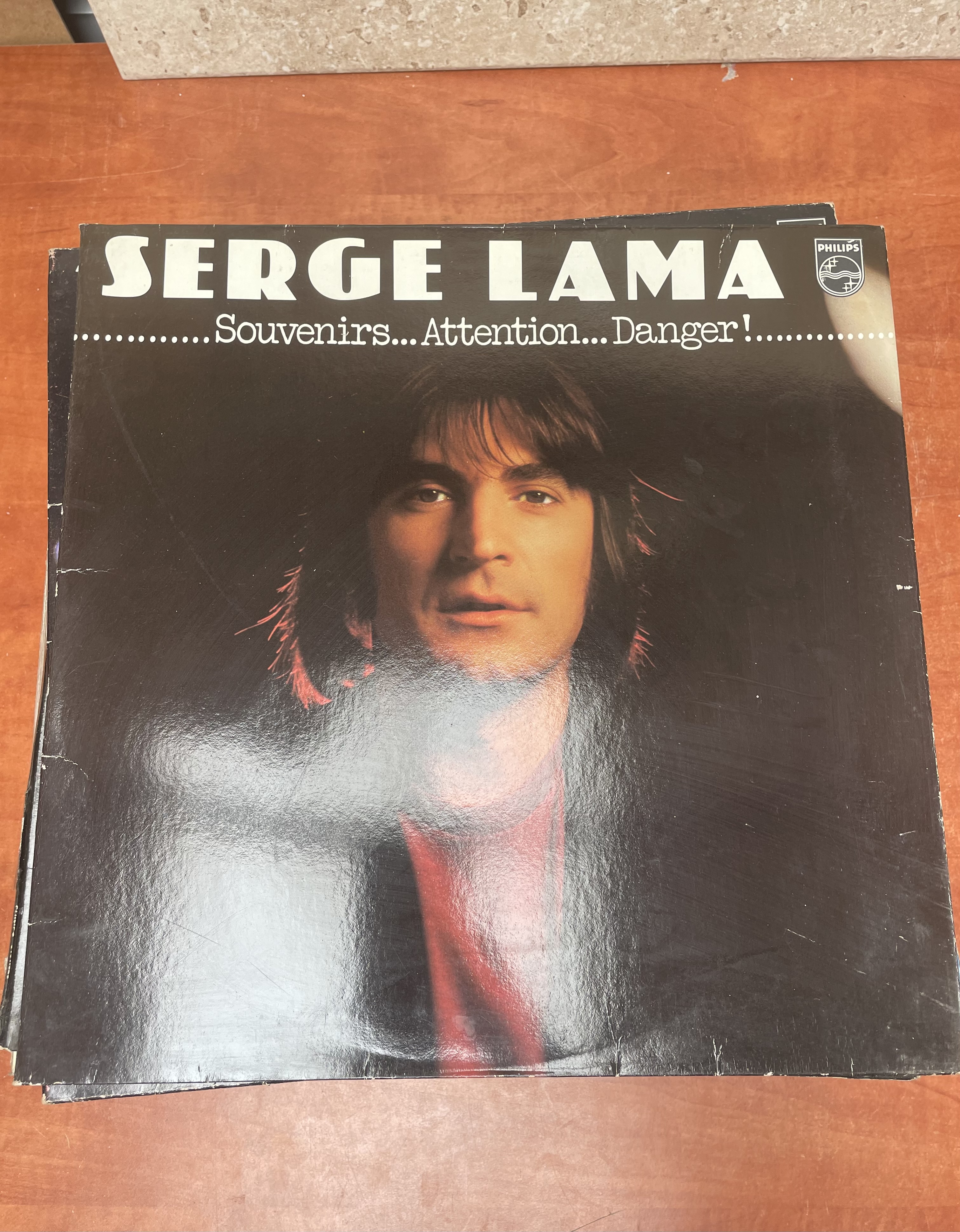 Vinyle Serge Lama Souvenirs... Attention... Danger !