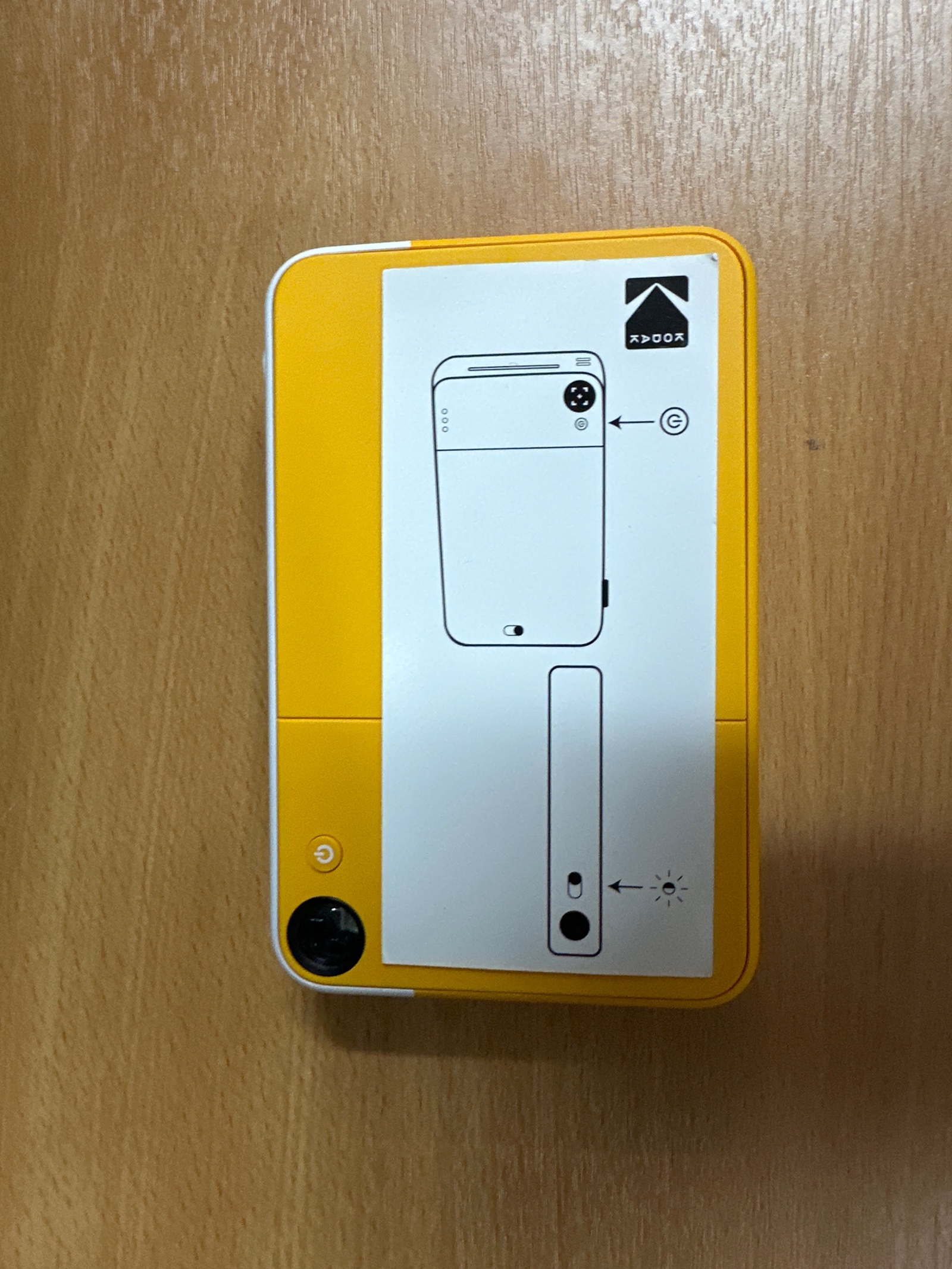 Kodak Printomatic appareil photo instantané jaune/blanc — photo 2
