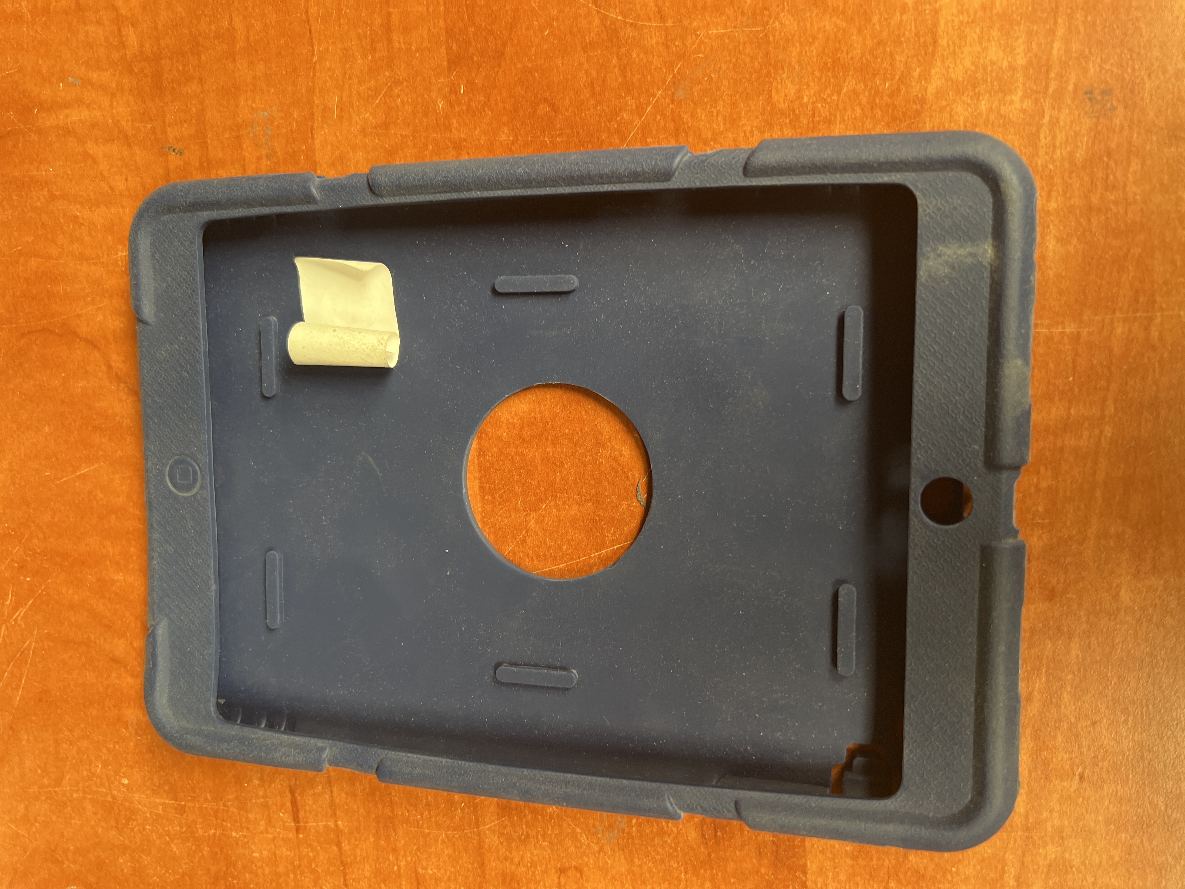 Coque de protection antichoc pour tablette bleue