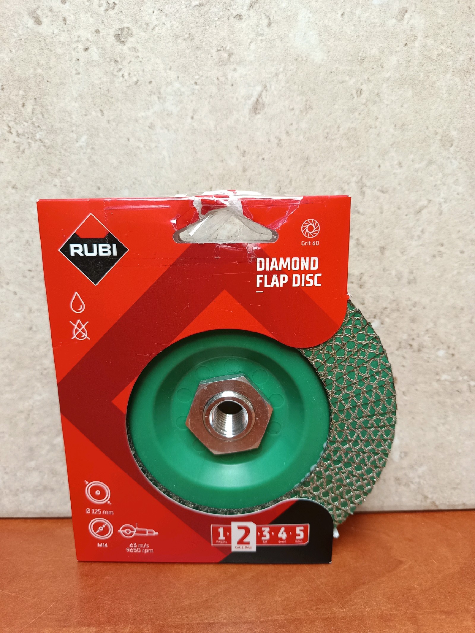 RUBI Diamond Flap Disc 125 mm
