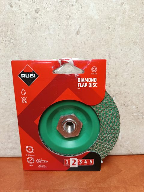 RUBI Diamond Flap Disc 125 mm