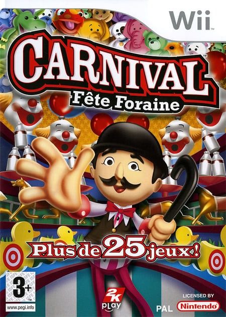Carnival Fête Foraine jeu Nintendo Wii 2K Games