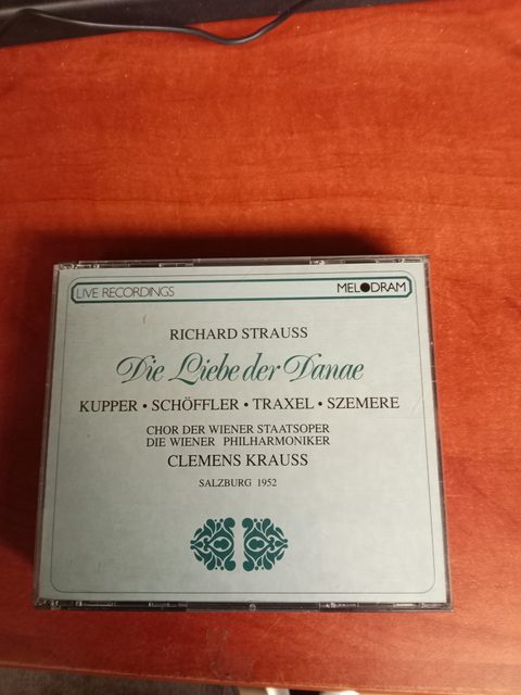 CD Richard Strauss Die Liebe der Danae Clemens Krauss
