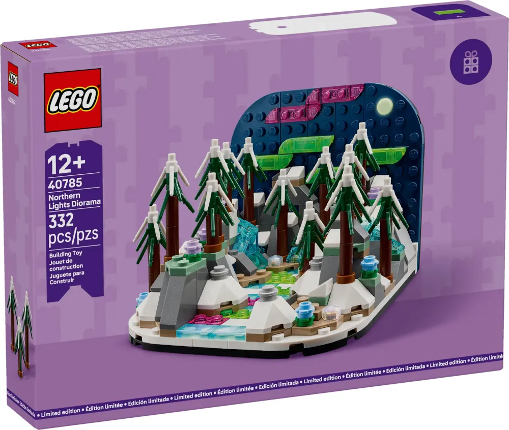 LEGO 40785 Diorama des aurores boréales Northern Lights