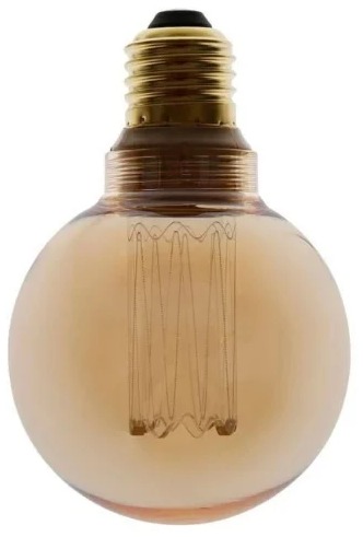 EXPERT LINE ampoule LED ambrée 4W E27 G80