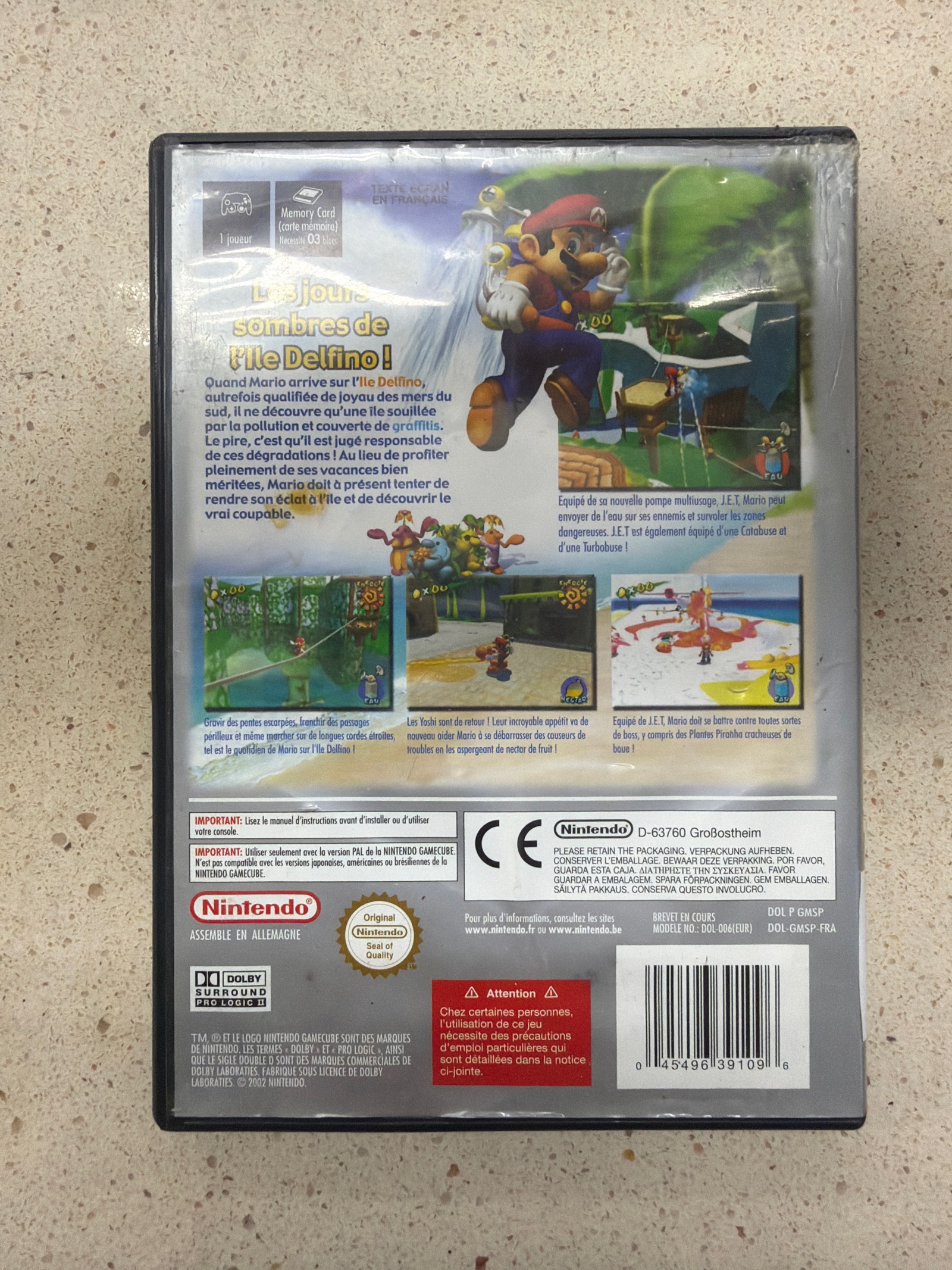 Nintendo GameCube - Super Mario Sunshine (Player's Choice, PAL) — photo 3
