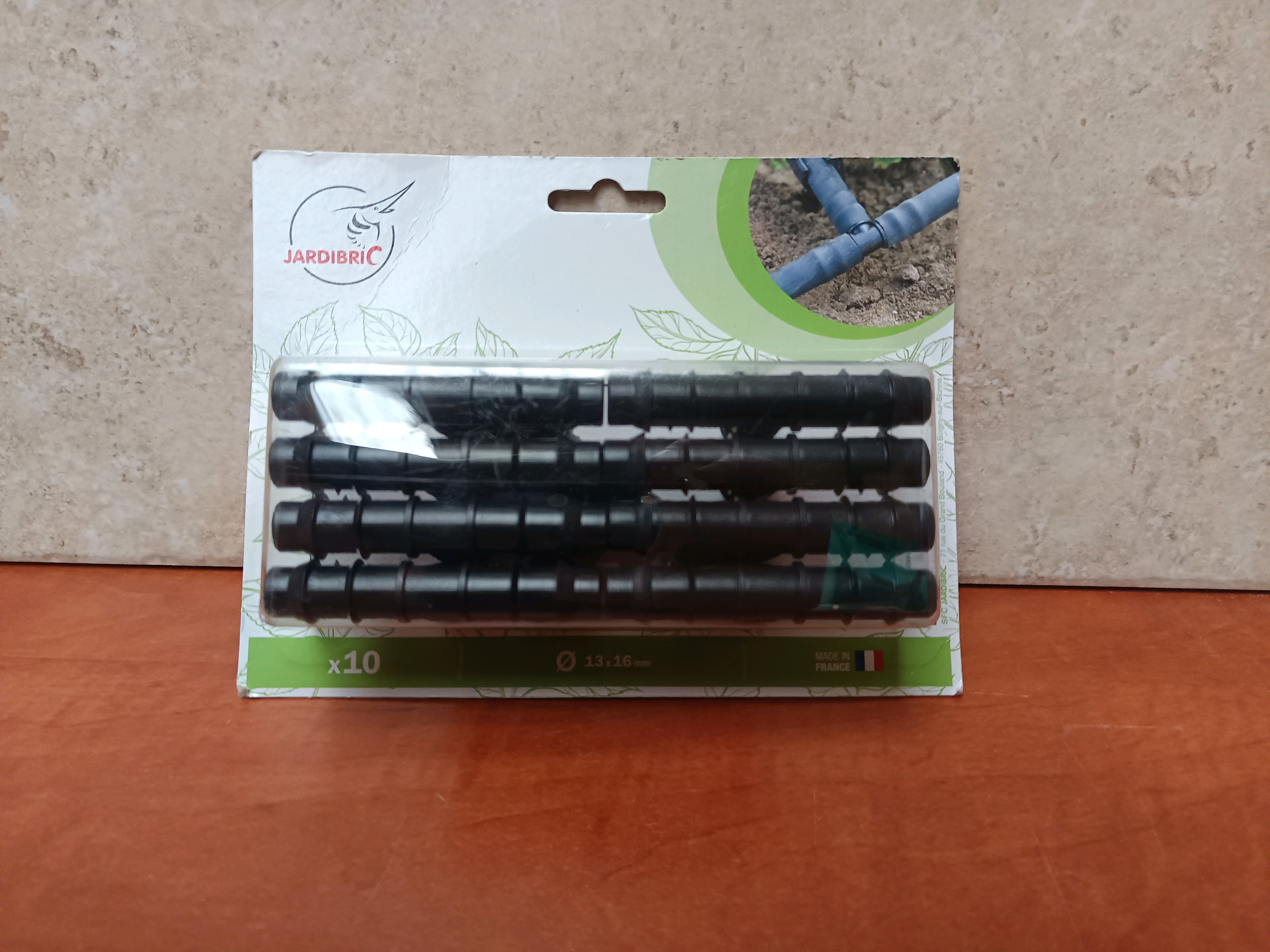 Jardibric raccords droits 13-16 mm (x10)