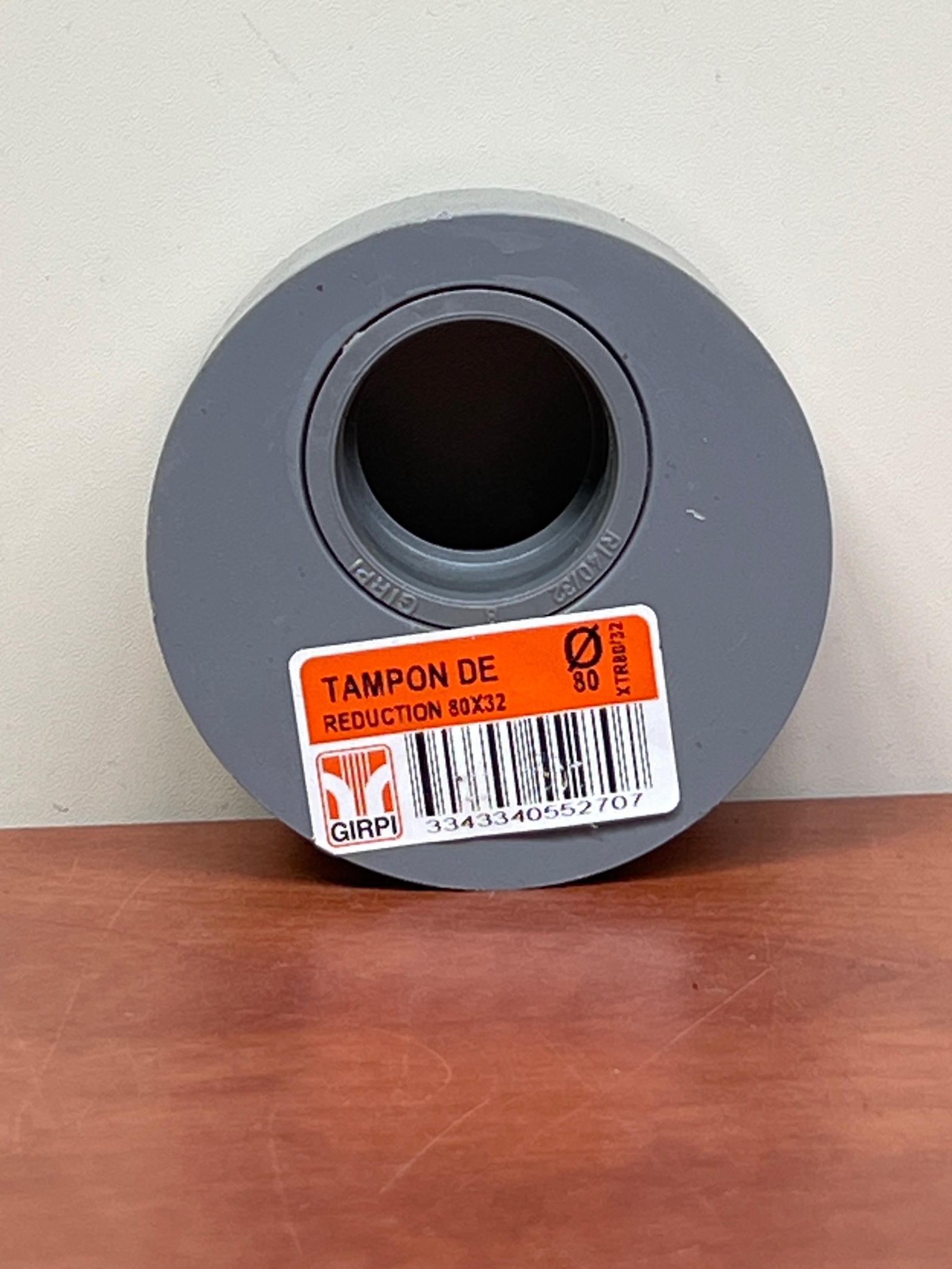 GIRPI Tampon de réduction 80x32 (Ø80)