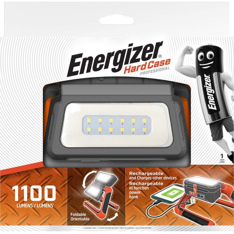 Energizer Hard Case Professional Panel Light rechargeable