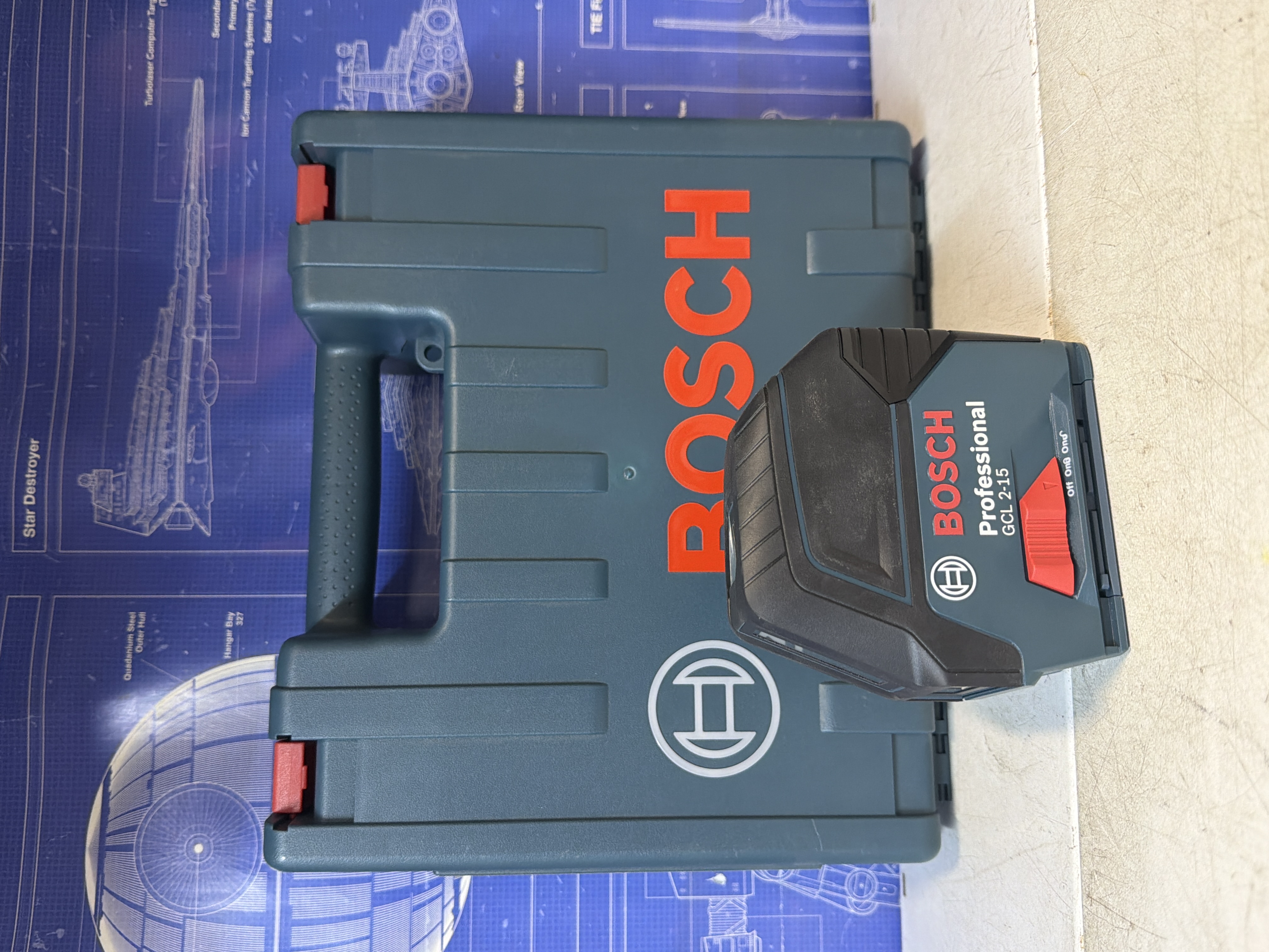 Bosch Professional GCL 2-15 niveau laser avec coffret
