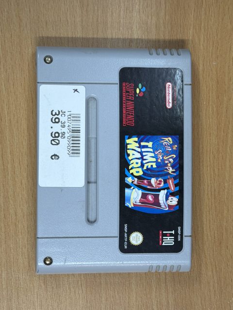 Jeu Super Nintendo The Ren & Stimpy Show Time Warp