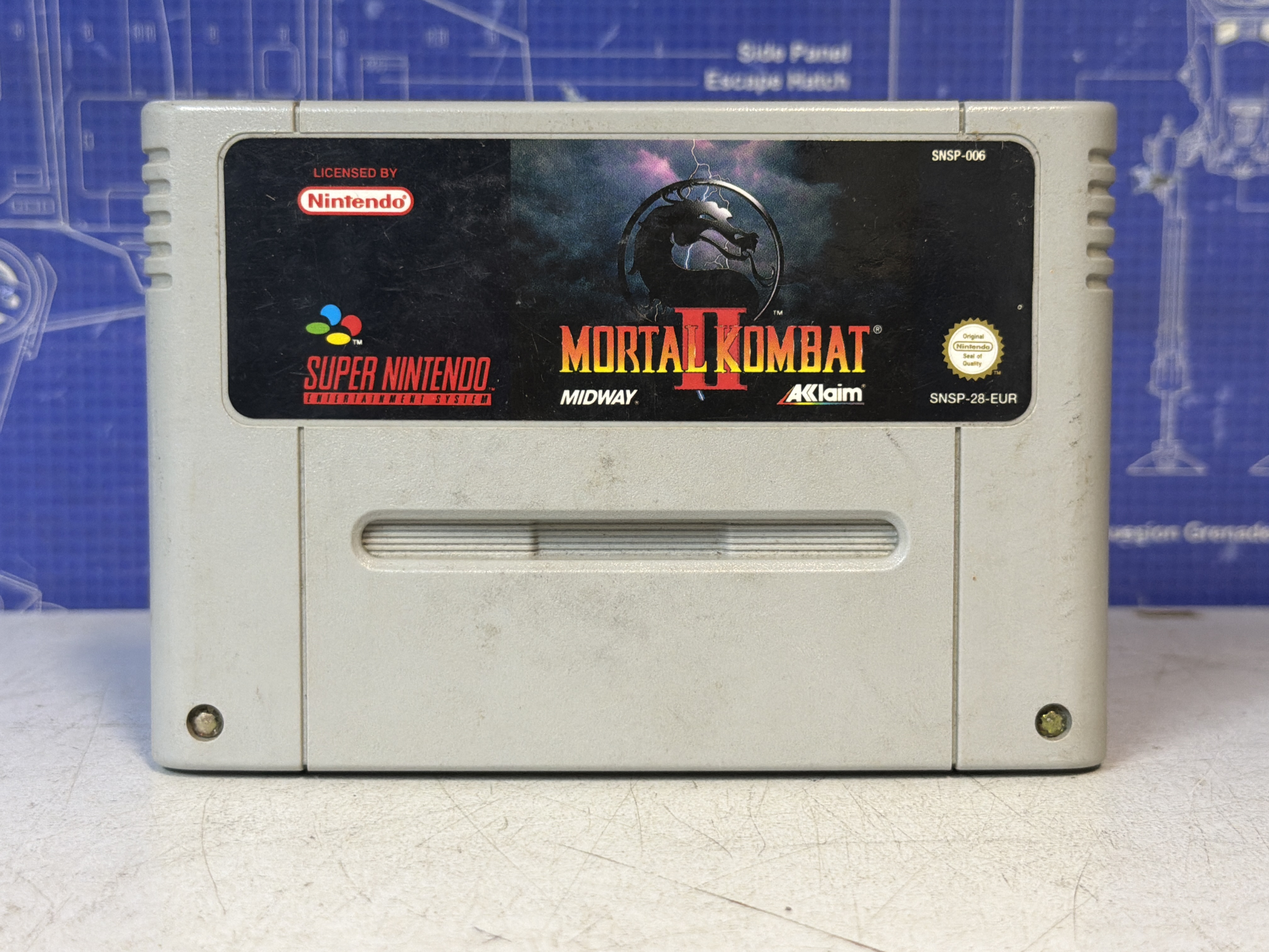 Mortal Kombat II sur Super Nintendo SNES