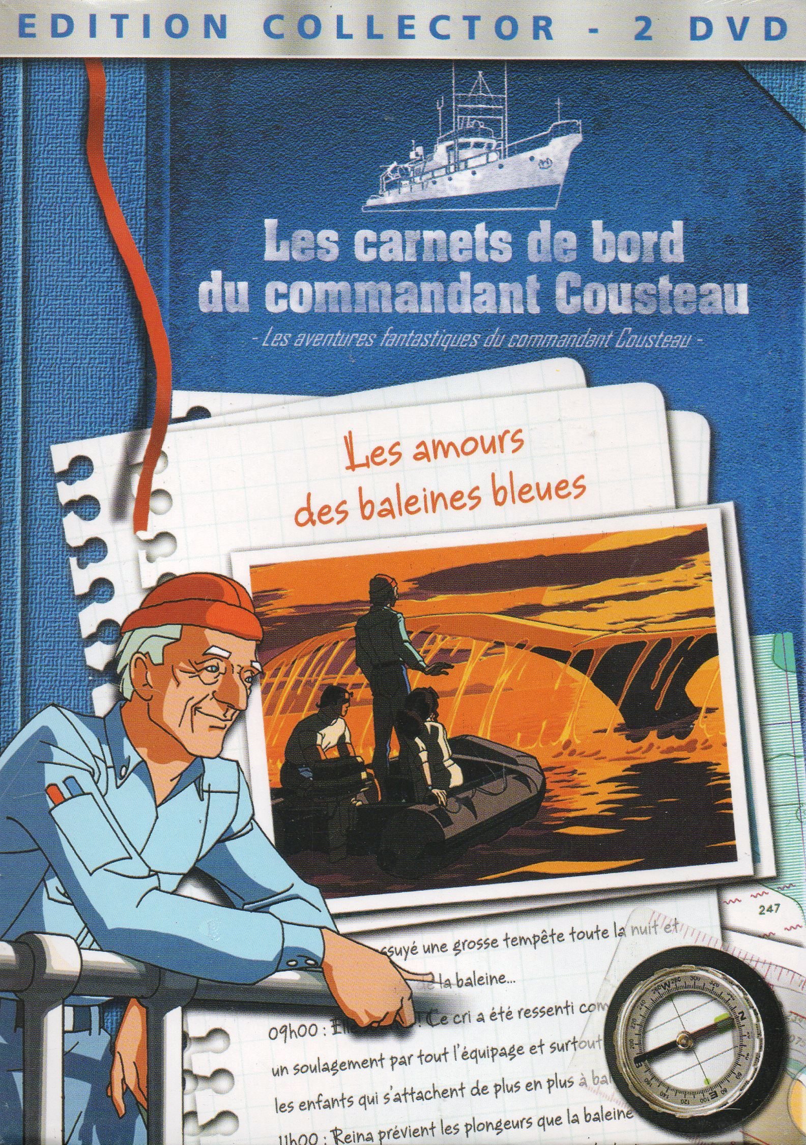 Les Carnets De Bord Du Commandant Cousteau - Les Amours Des Baleines Bleues - Pack