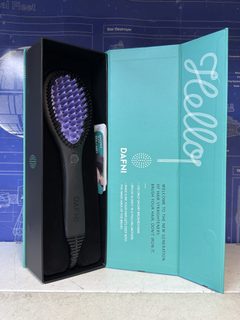 Brosse lissante Dafni The Original noir et violet