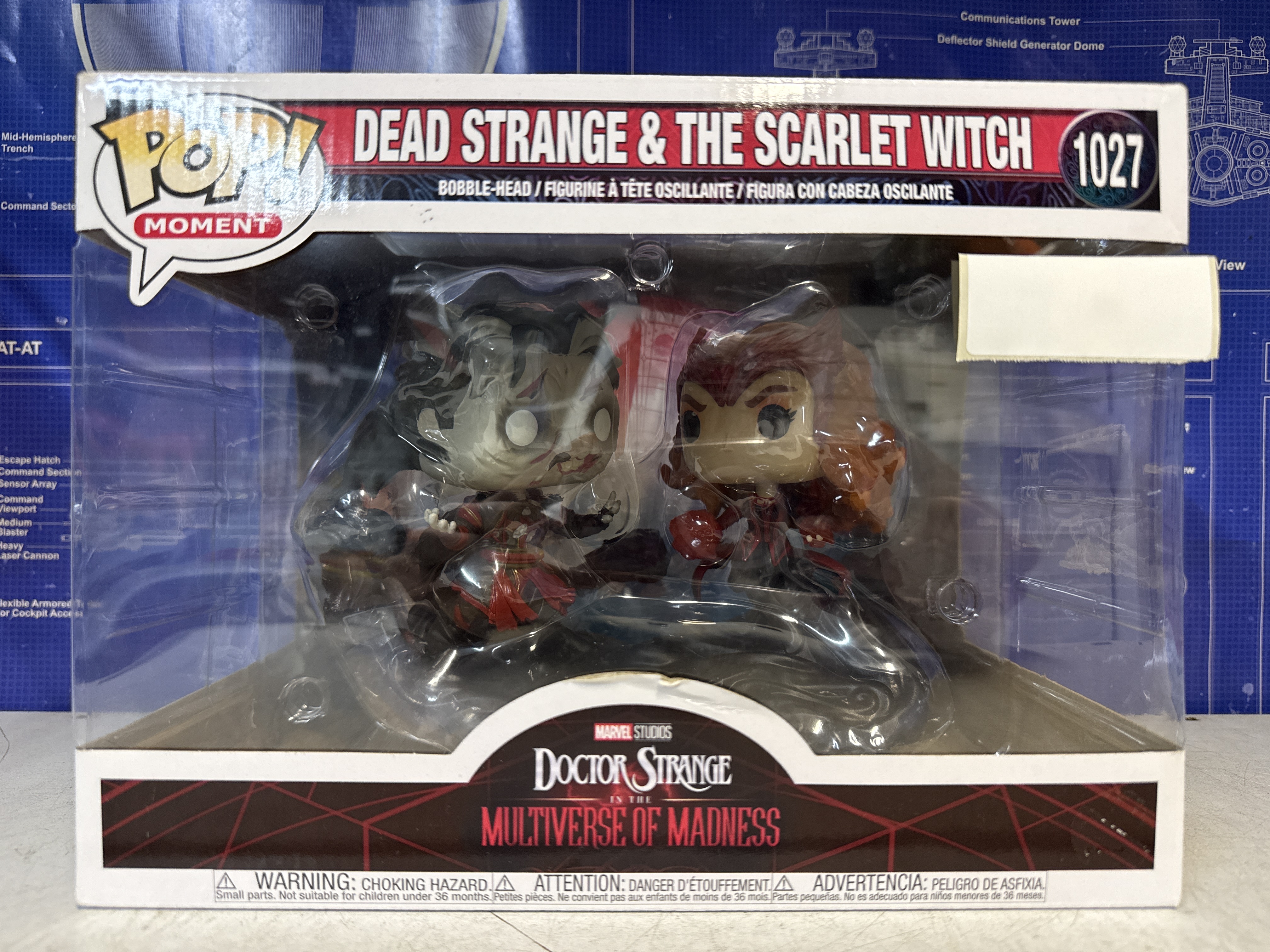 Pop! Moment #1027 Dead Strange & The Scarlet Witch - Doctor Strange in the Multiverse of Madness