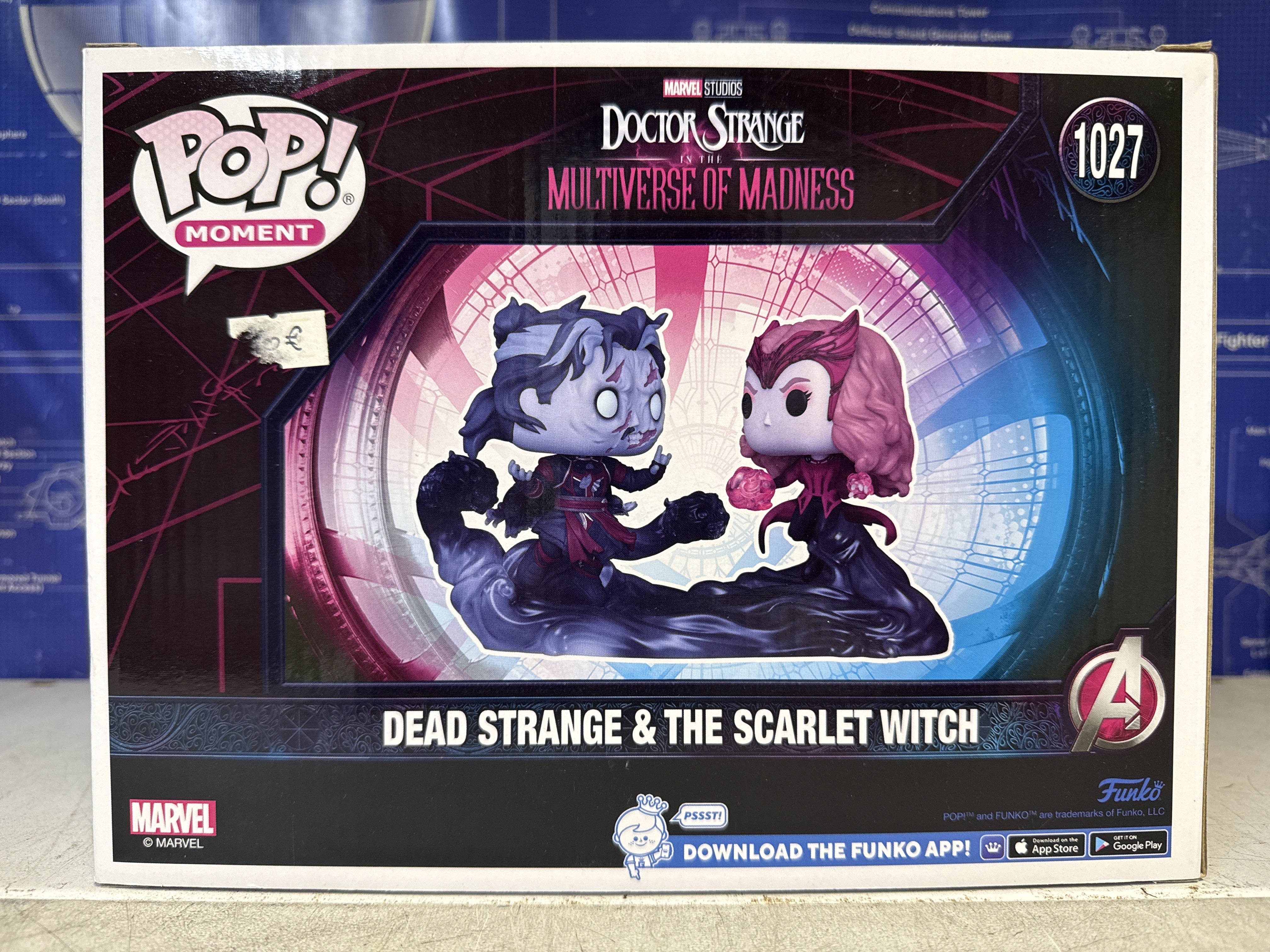 Pop! Moment #1027 Dead Strange & The Scarlet Witch - Doctor Strange in the Multiverse of Madness — photo 2