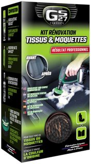 GS27 Kit rénovation tissus et moquettes auto