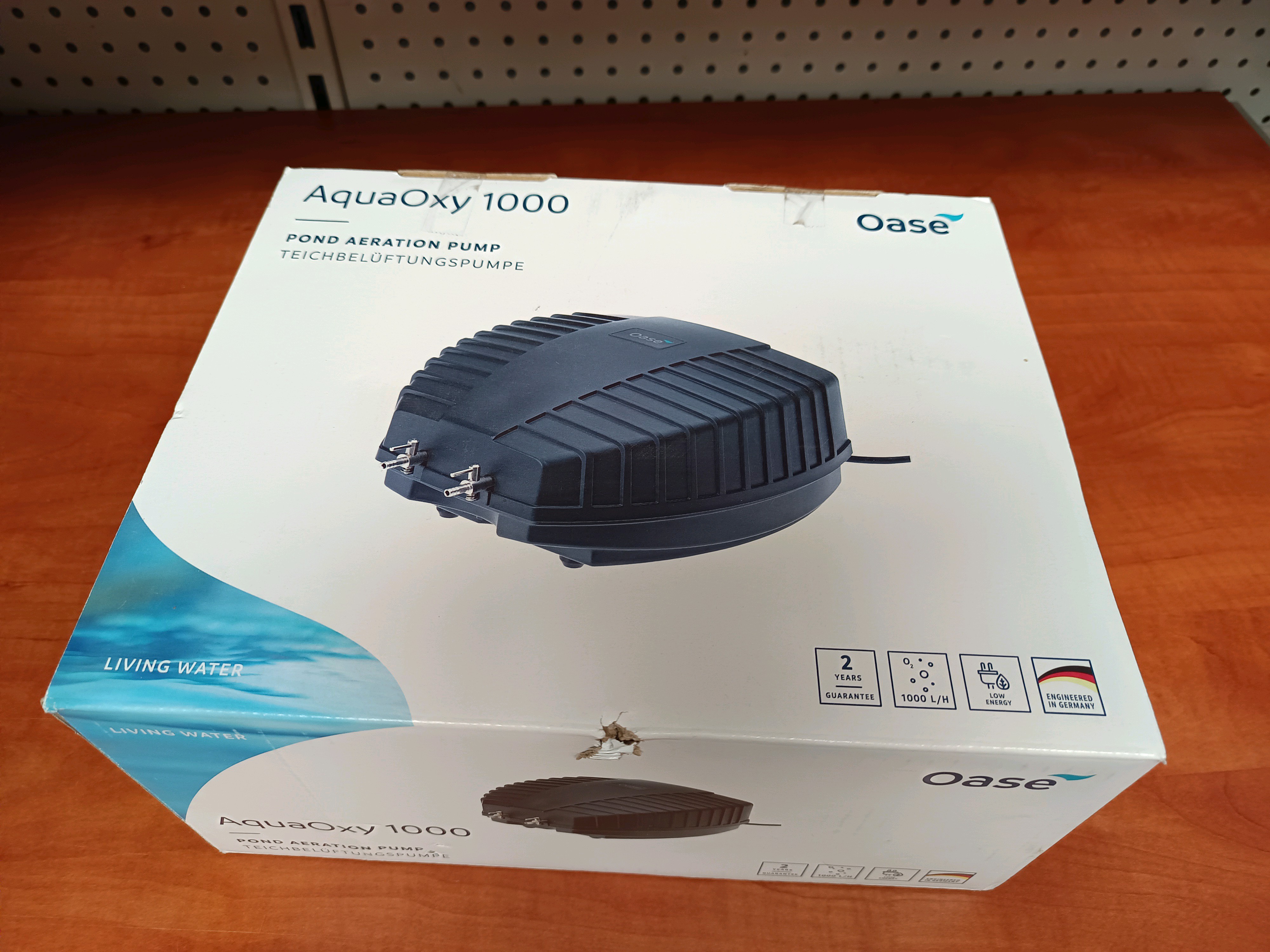 Oase AquaOxy 1000 - Pompe d’aération pour bassin