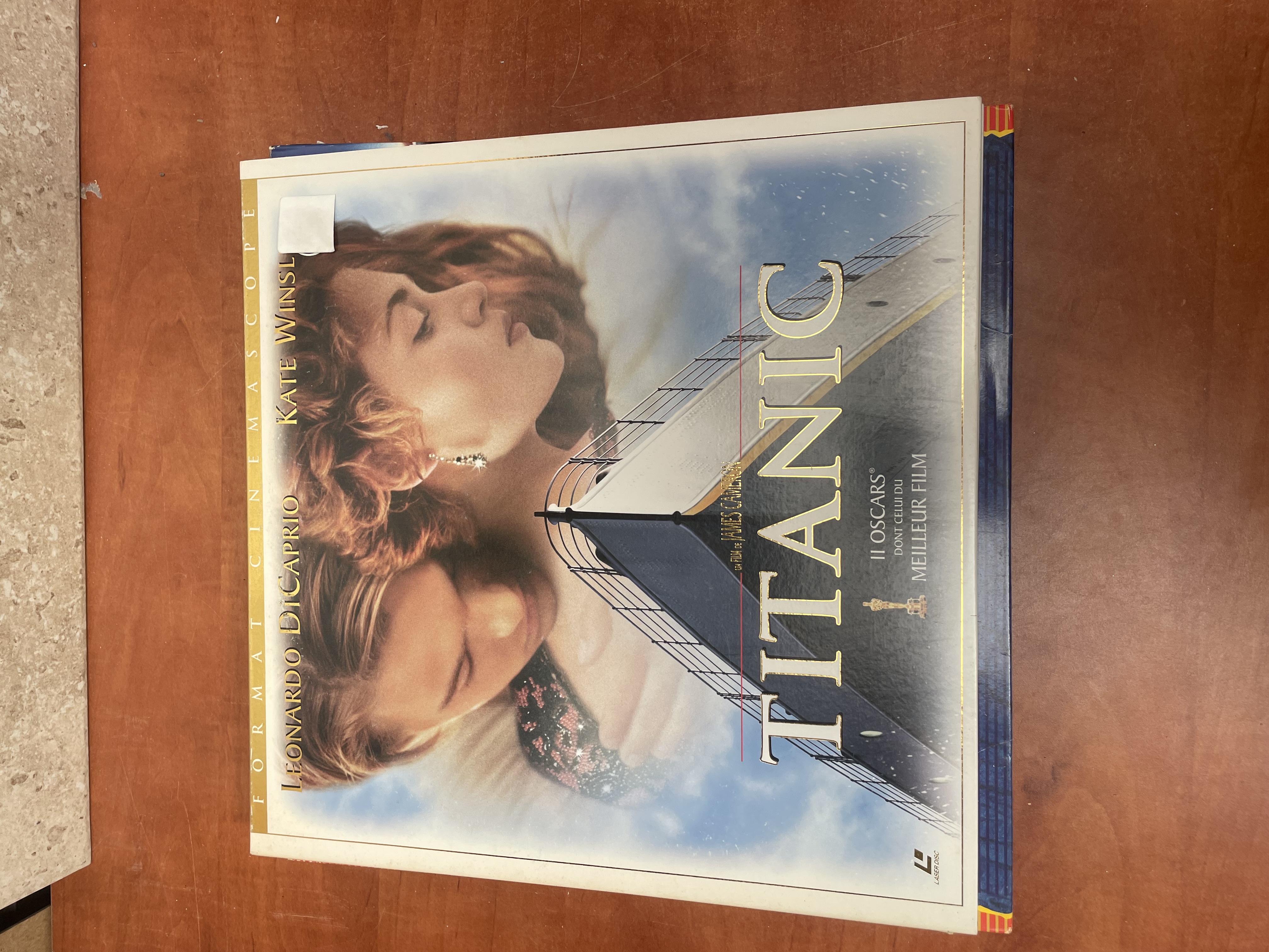 Titanic LaserDisc film Leonardo DiCaprio Kate Winslet