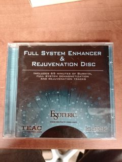 CD Esoteric Isotek Full System Enhancer Rejuvenation Disc