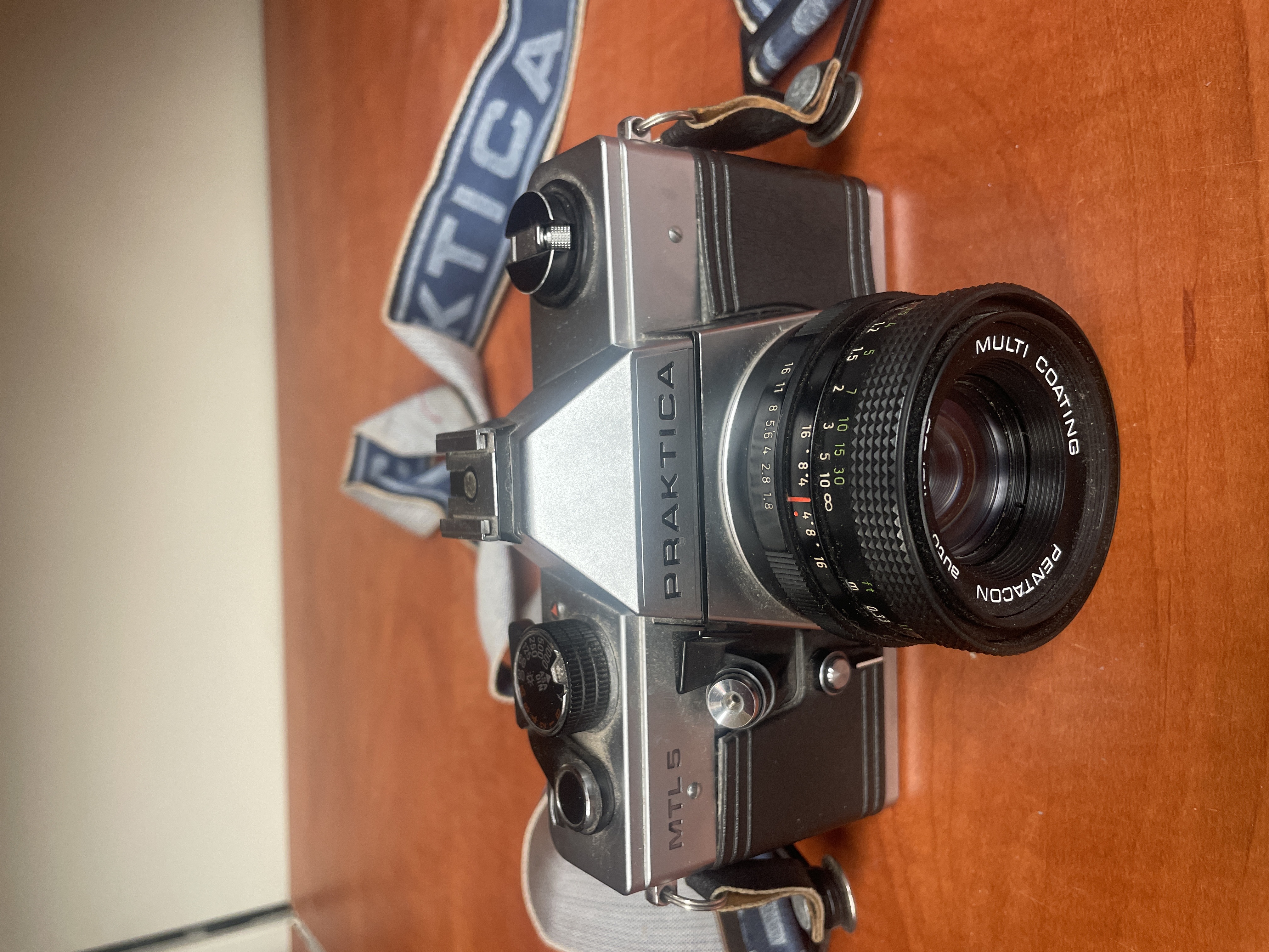 Praktica MTL5 appareil photo argentique avec Pentacon 50mm — photo 3