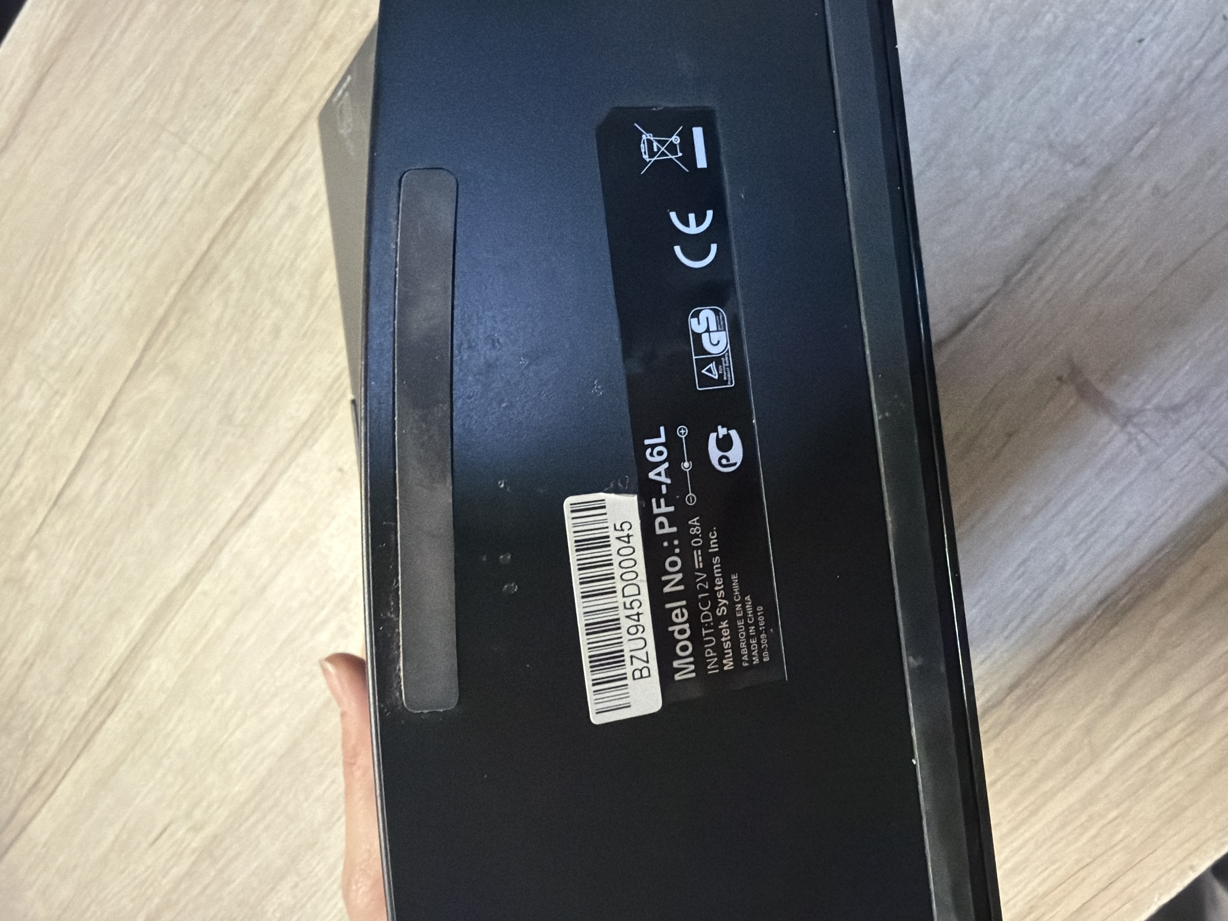 Mustek PF-A6L cadre photo numérique avec scanner de photos (SD/USB) — photo 2