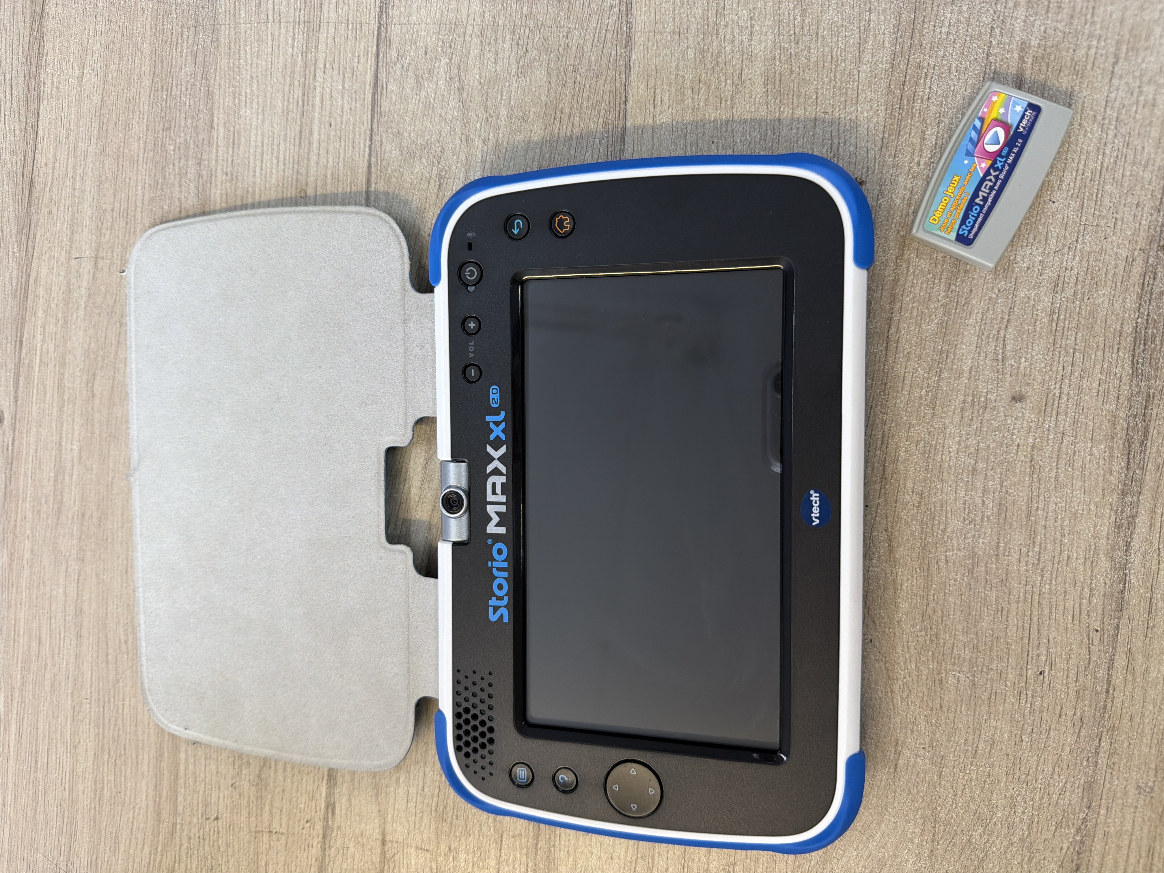 Tablette enfant VTech Storio MAX XL 2.0 avec cartouche démo — photo 3