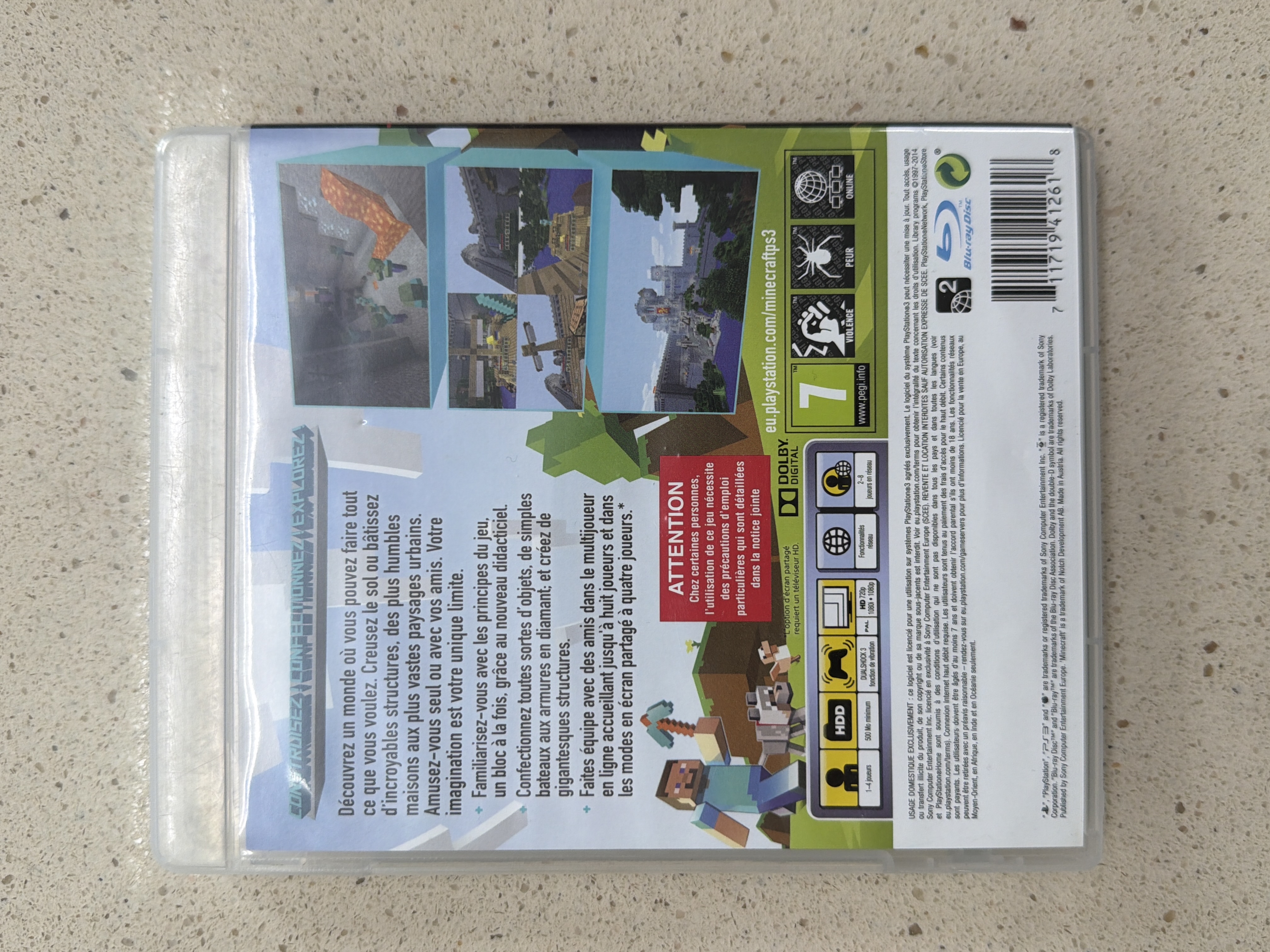 Minecraft PlayStation 3 Edition PS3 — photo 2