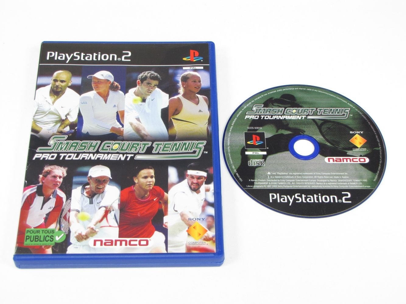 Smash Court Tennis Pro Tournament Ps2