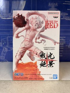 Figurine Luffy One Piece Film Red Senkouzekkei Banpresto