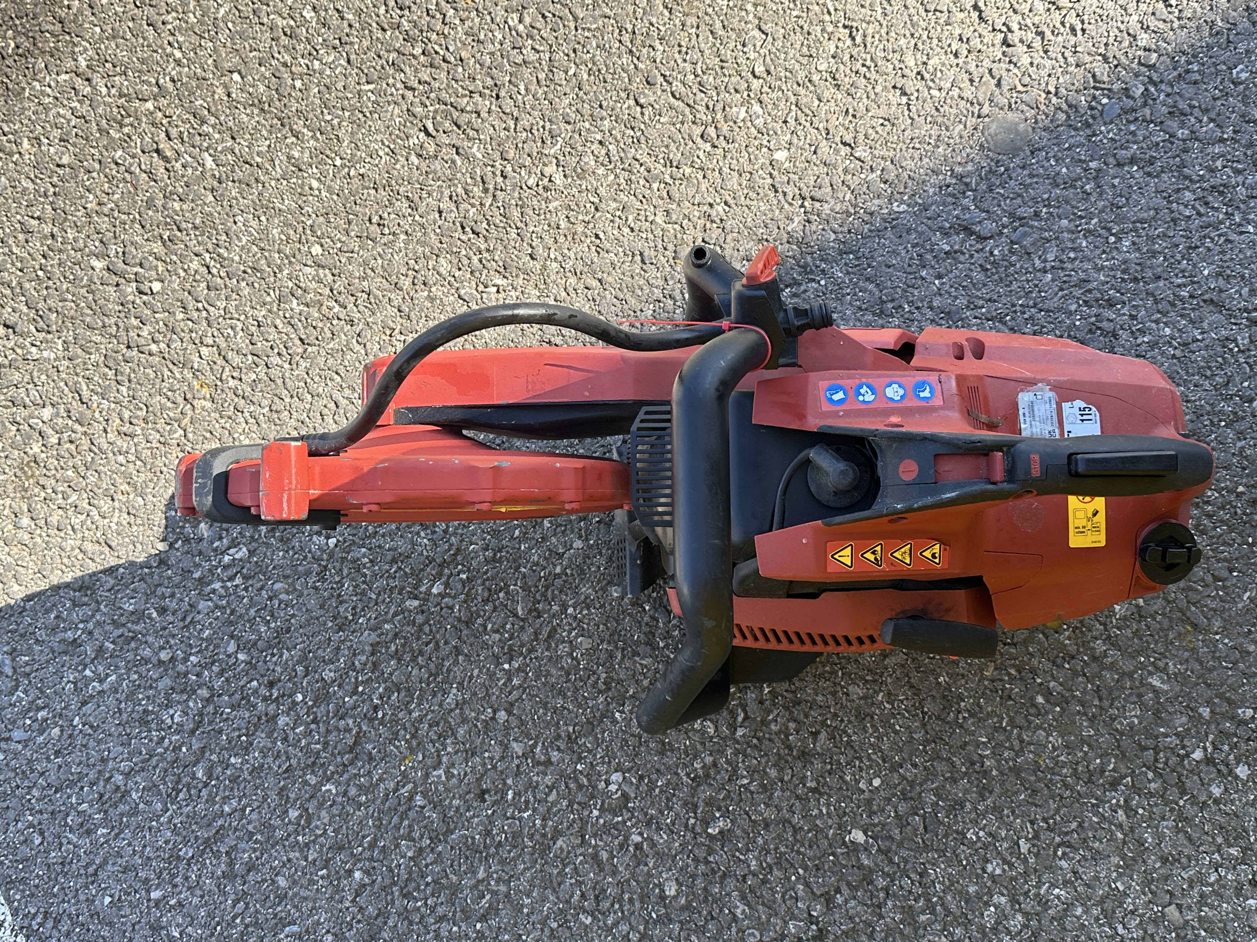 Hilti DSH 600-X découpeuse thermique de chantier