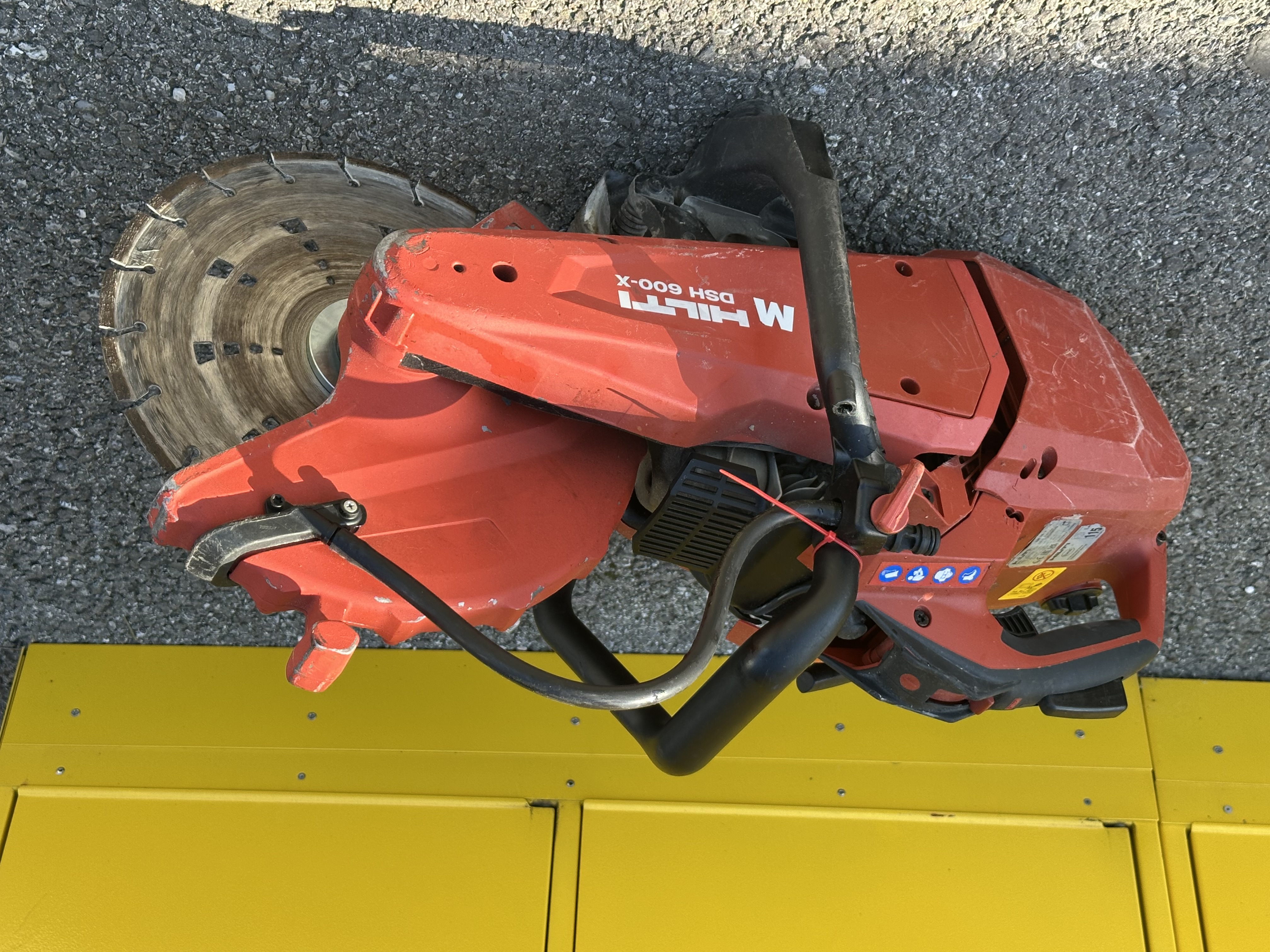 Hilti DSH 600-X découpeuse thermique de chantier — photo 2
