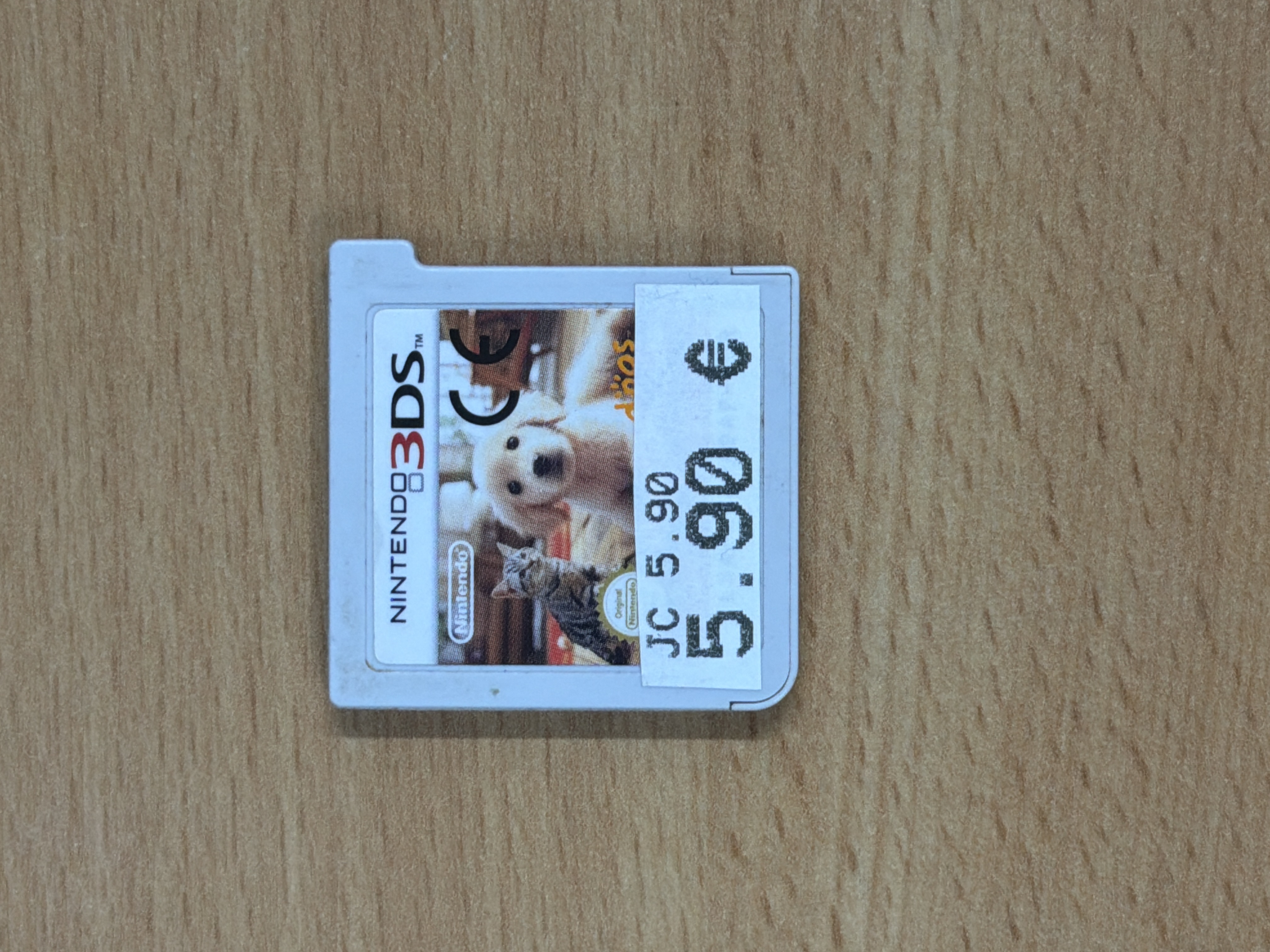 Jeu Nintendo 3DS nintendogs + cats sans boîte