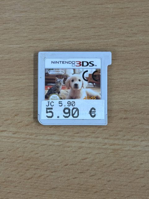 Jeu Nintendo 3DS nintendogs + cats sans boîte