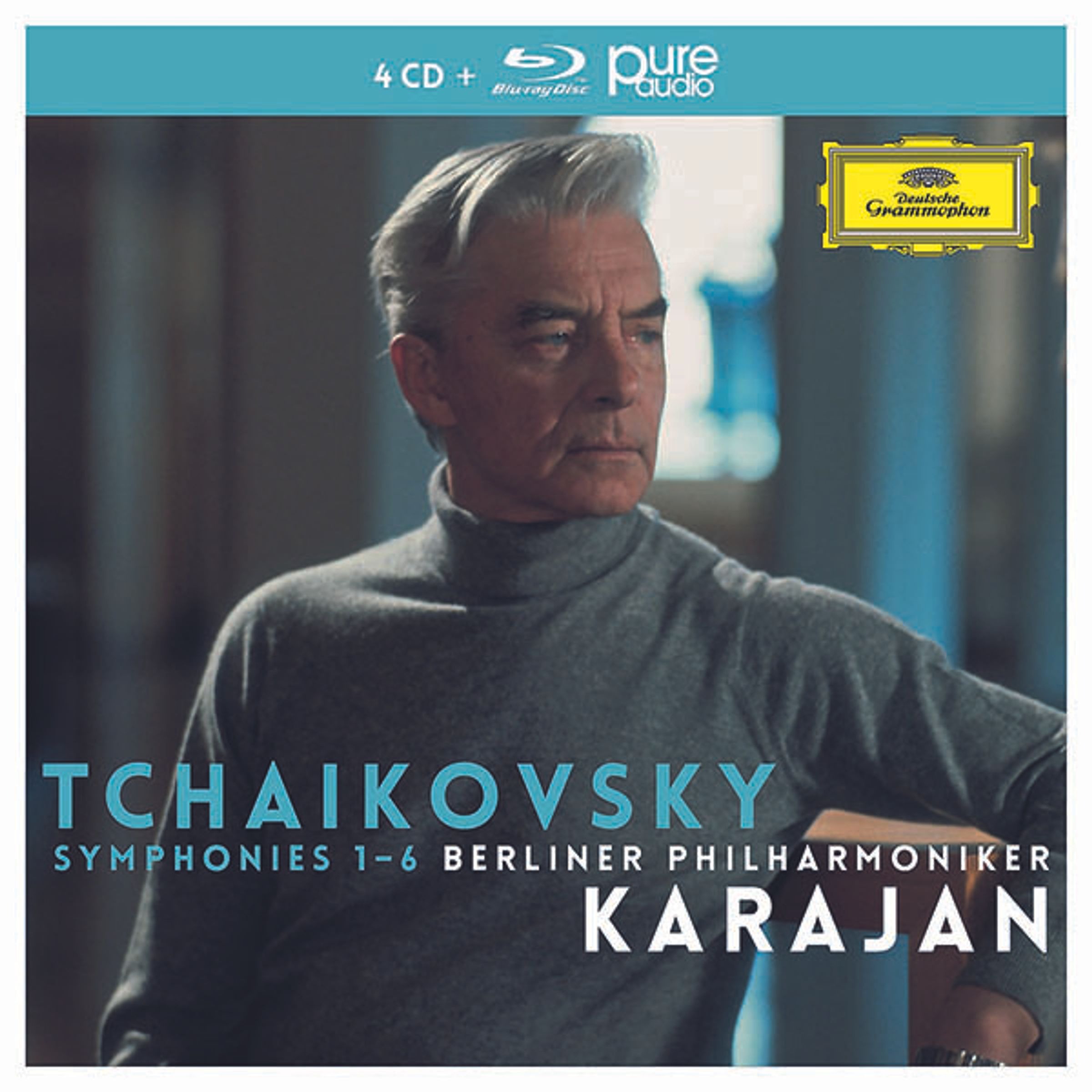 Tchaïkovski The Symphonies coffret 4 CD + Blu-ray Audio