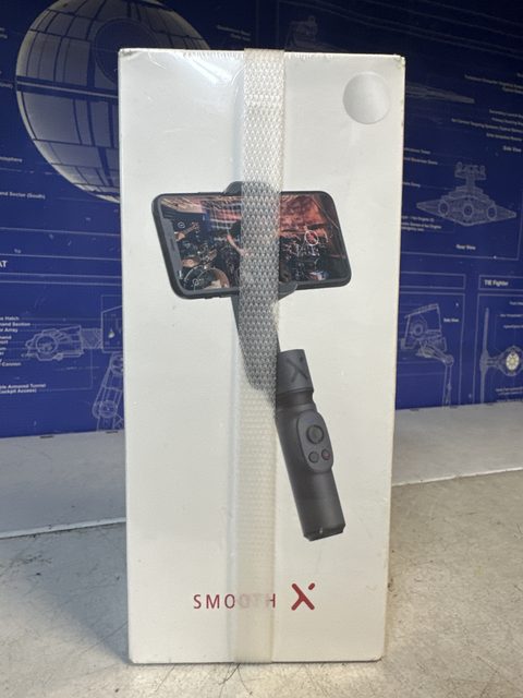 Zhiyun Smooth X stabilisateur smartphone pliable blanc