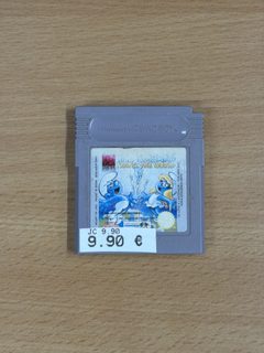 The Smurfs Travel the World Game Boy cartouche