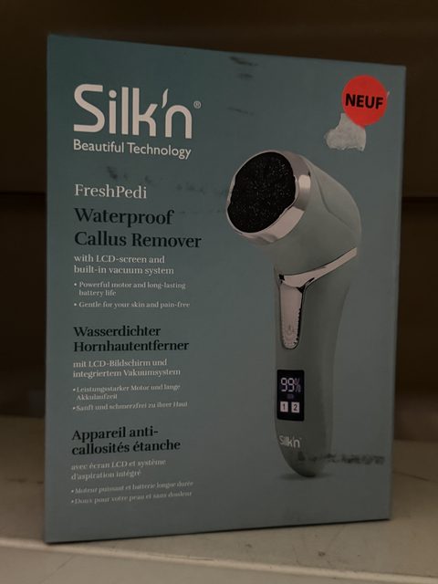 Silk'n FreshPedi Mint râpe électrique anti-callosités